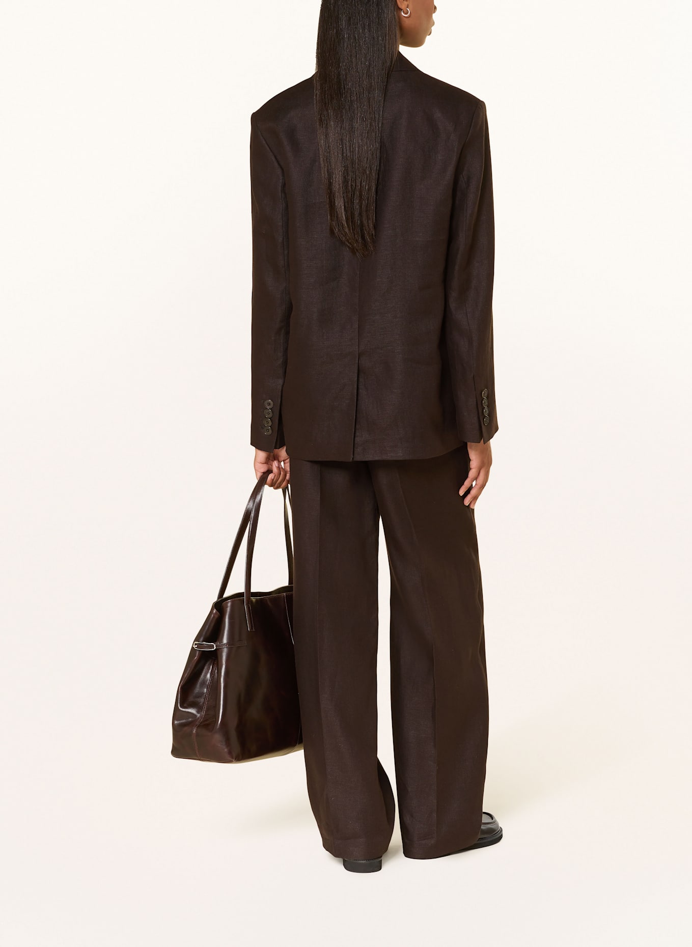 DRYKORN Blaze MOWTIE aus Leinen: DUNKELBRAUN