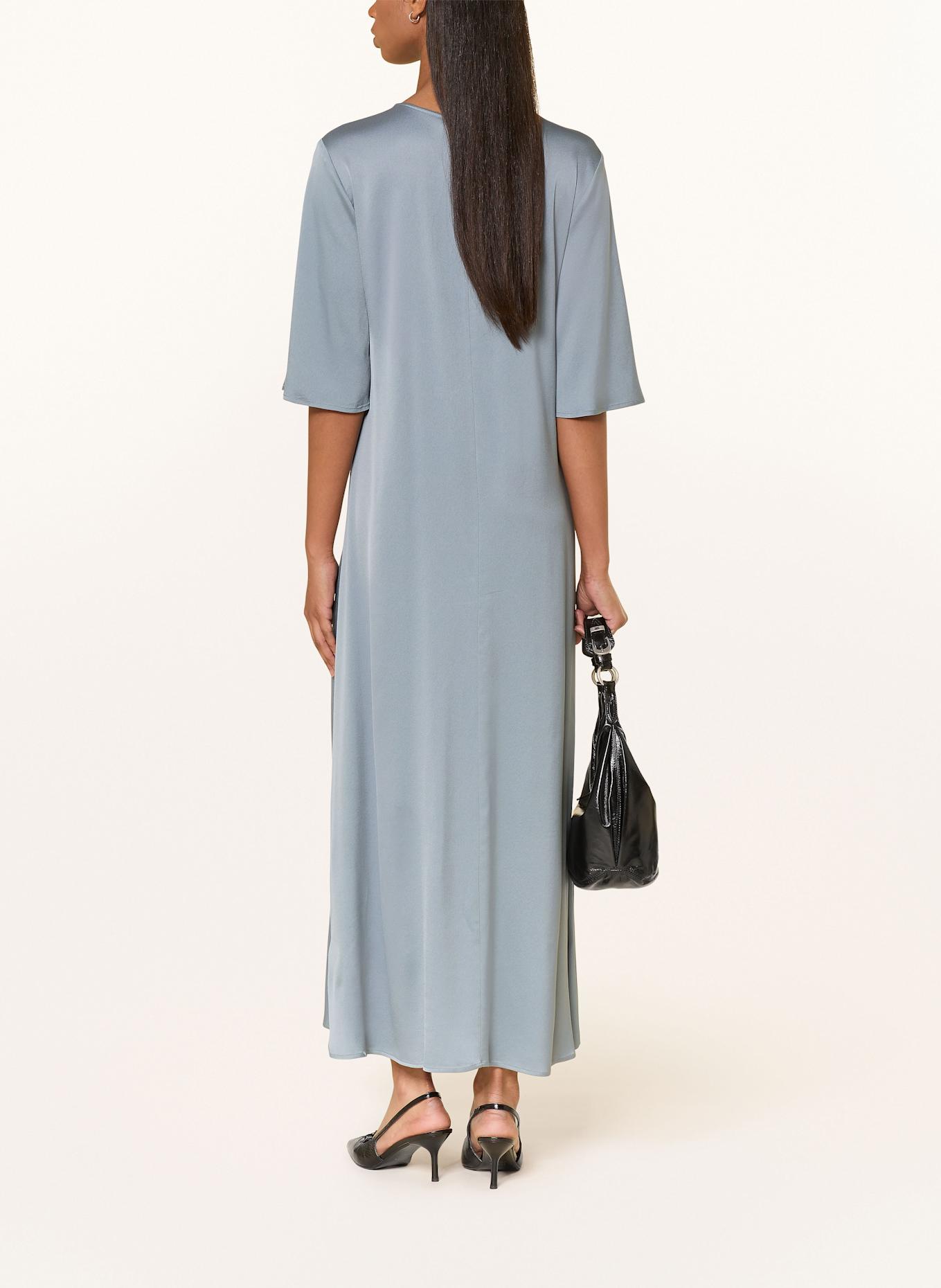 DRYKORN Satinkleid TIVONA: HELLBLAU