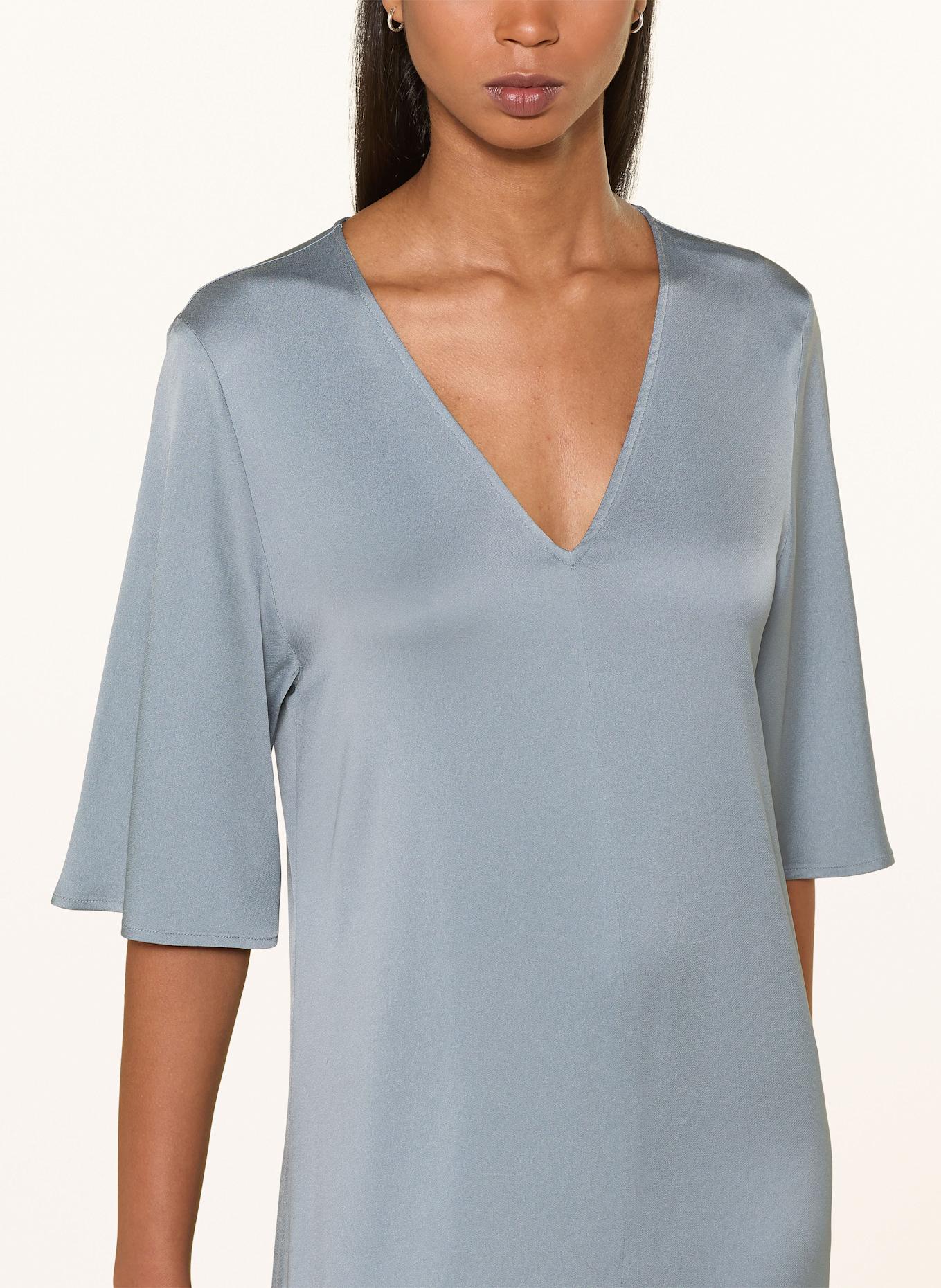 DRYKORN Satinkleid TIVONA: HELLBLAU