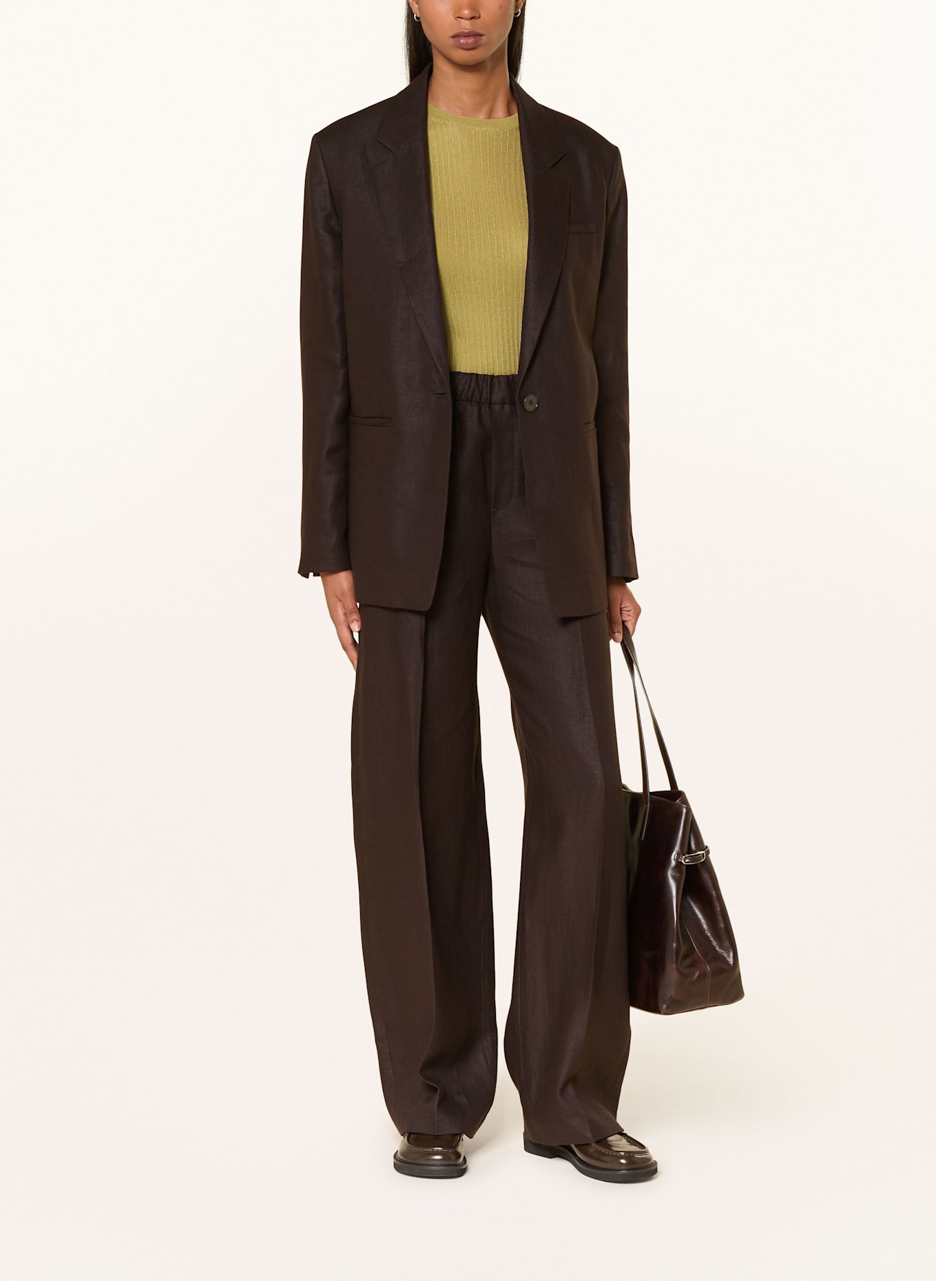 DRYKORN Strickshirt MOGLINI: HELLGRÜN