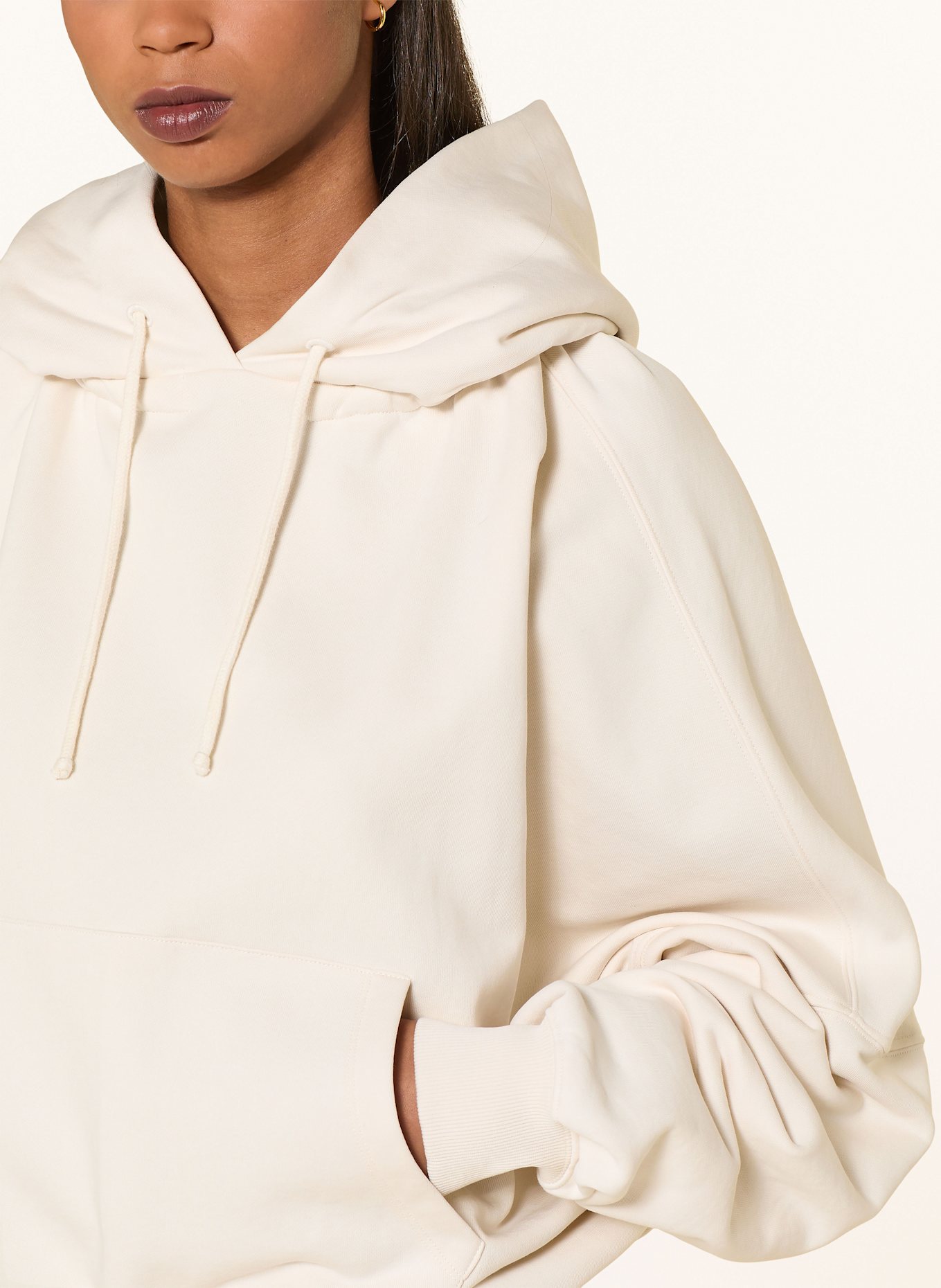 DRYKORN Hoodie NELVA: ECRU