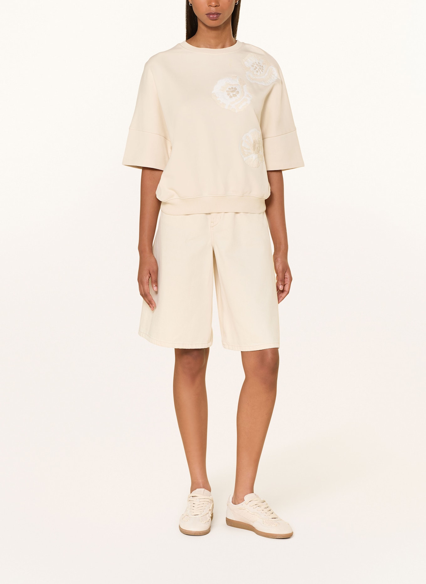 DRYKORN Sweatshirt MINDULI: ECRU