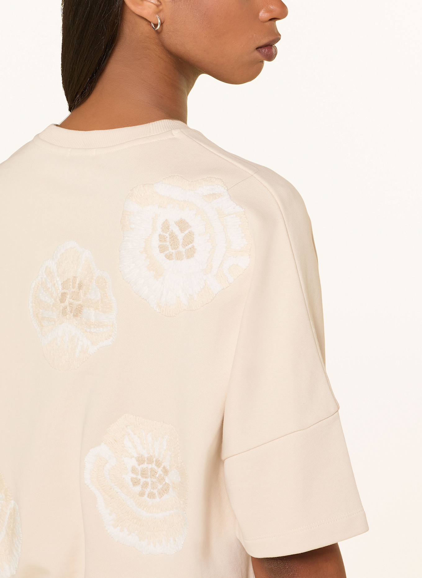 DRYKORN Sweatshirt MINDULI: ECRU