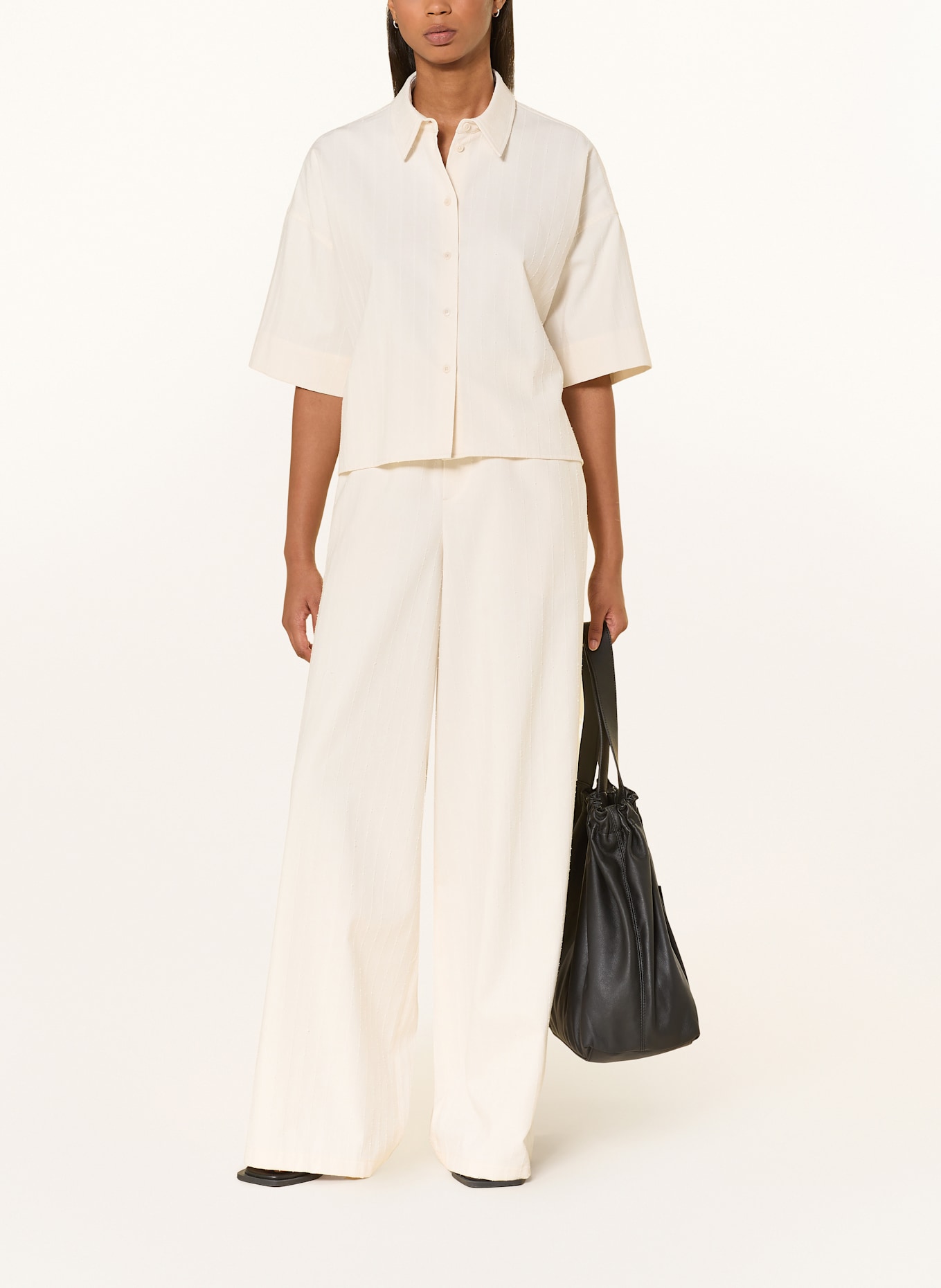 DRYKORN Spodnie marlena DWINDLE: ECRU