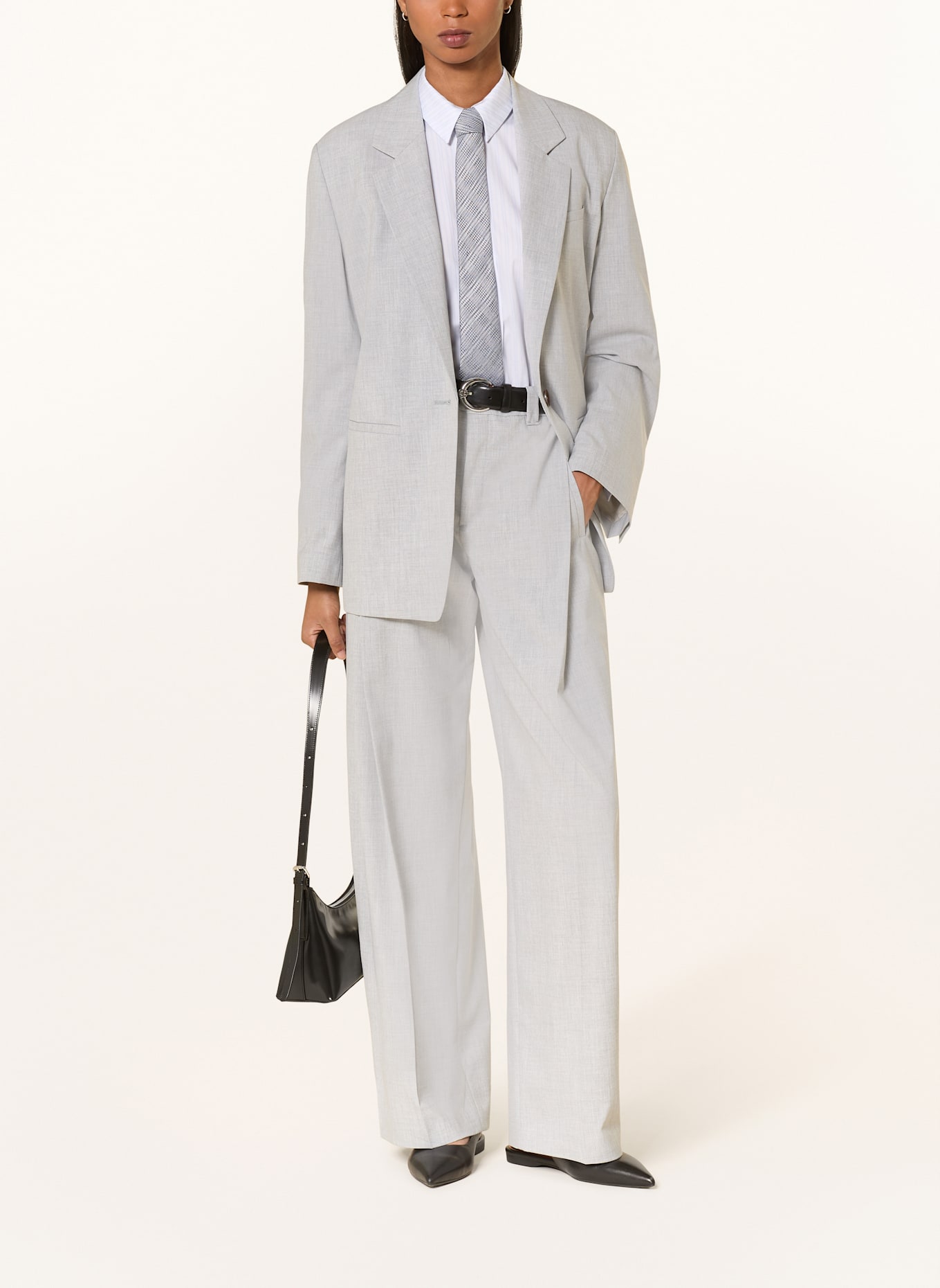 DRYKORN Marlenehose UNPACK: GRAU