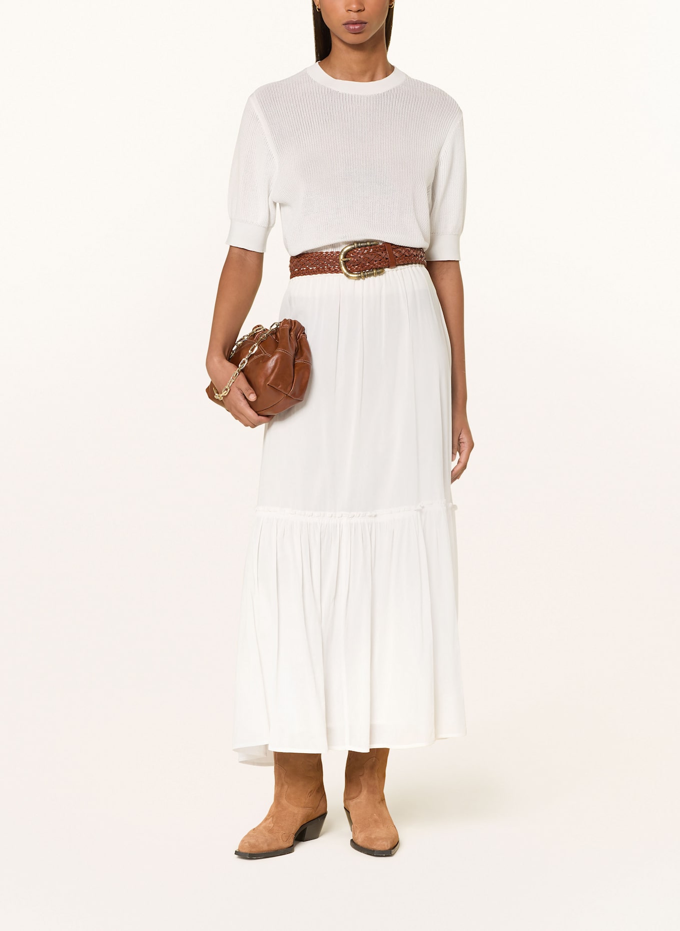 DRYKORN Rock ISALYN: ECRU