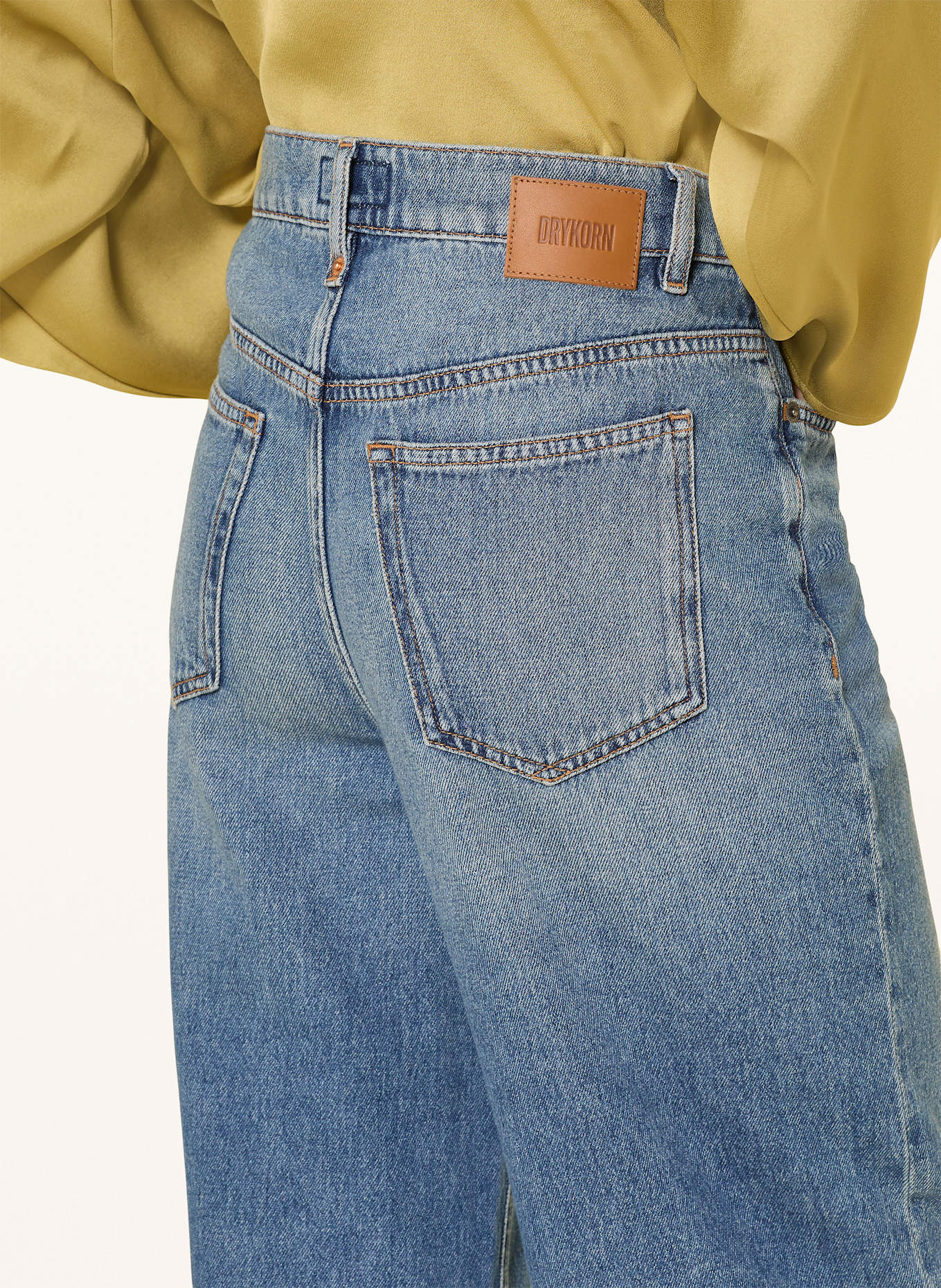 DRYKORN Wide Leg Jeans FLUNG: 3400 blau