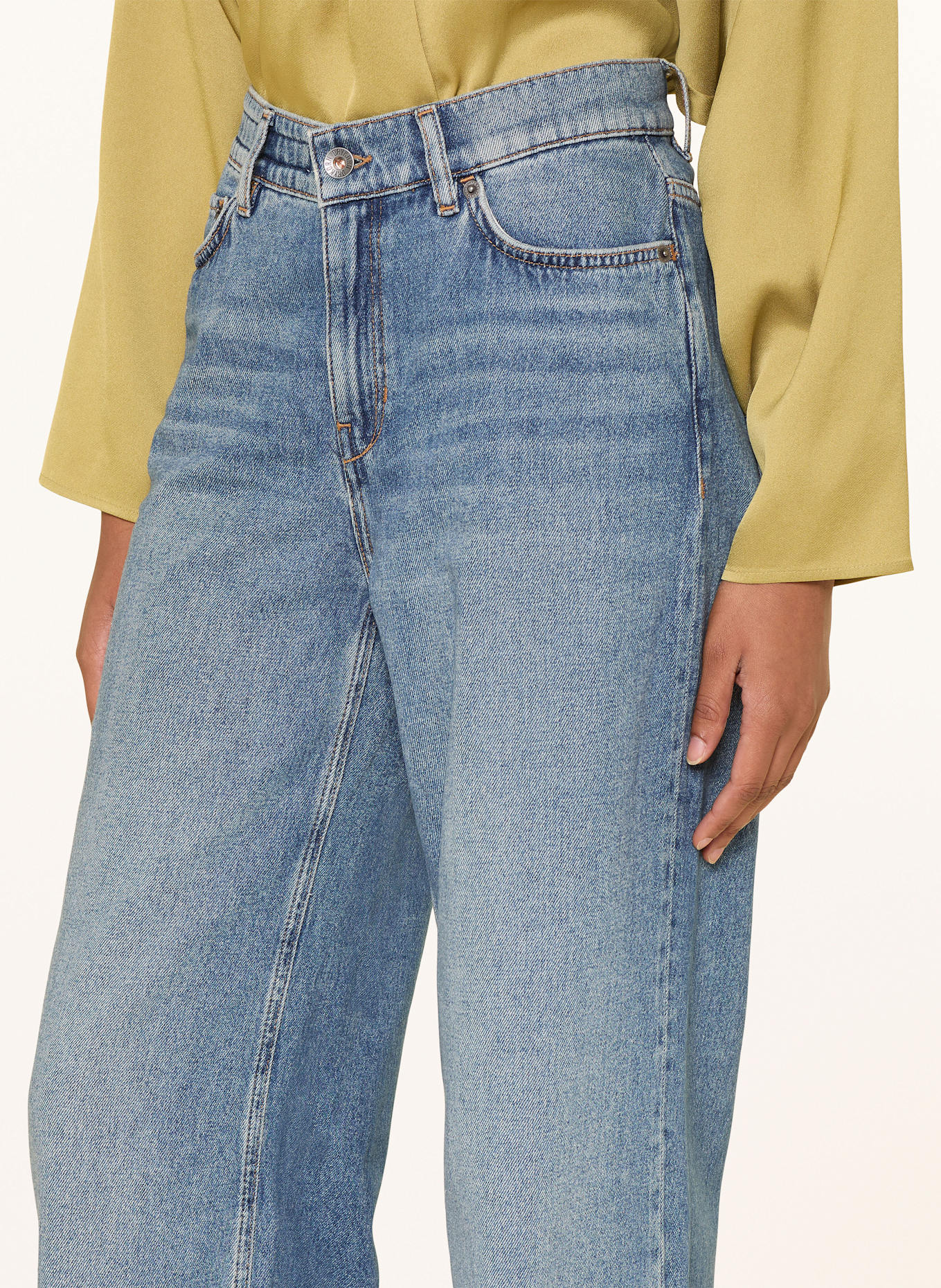 DRYKORN Wide Leg Jeans FLUNG: 3400 blau