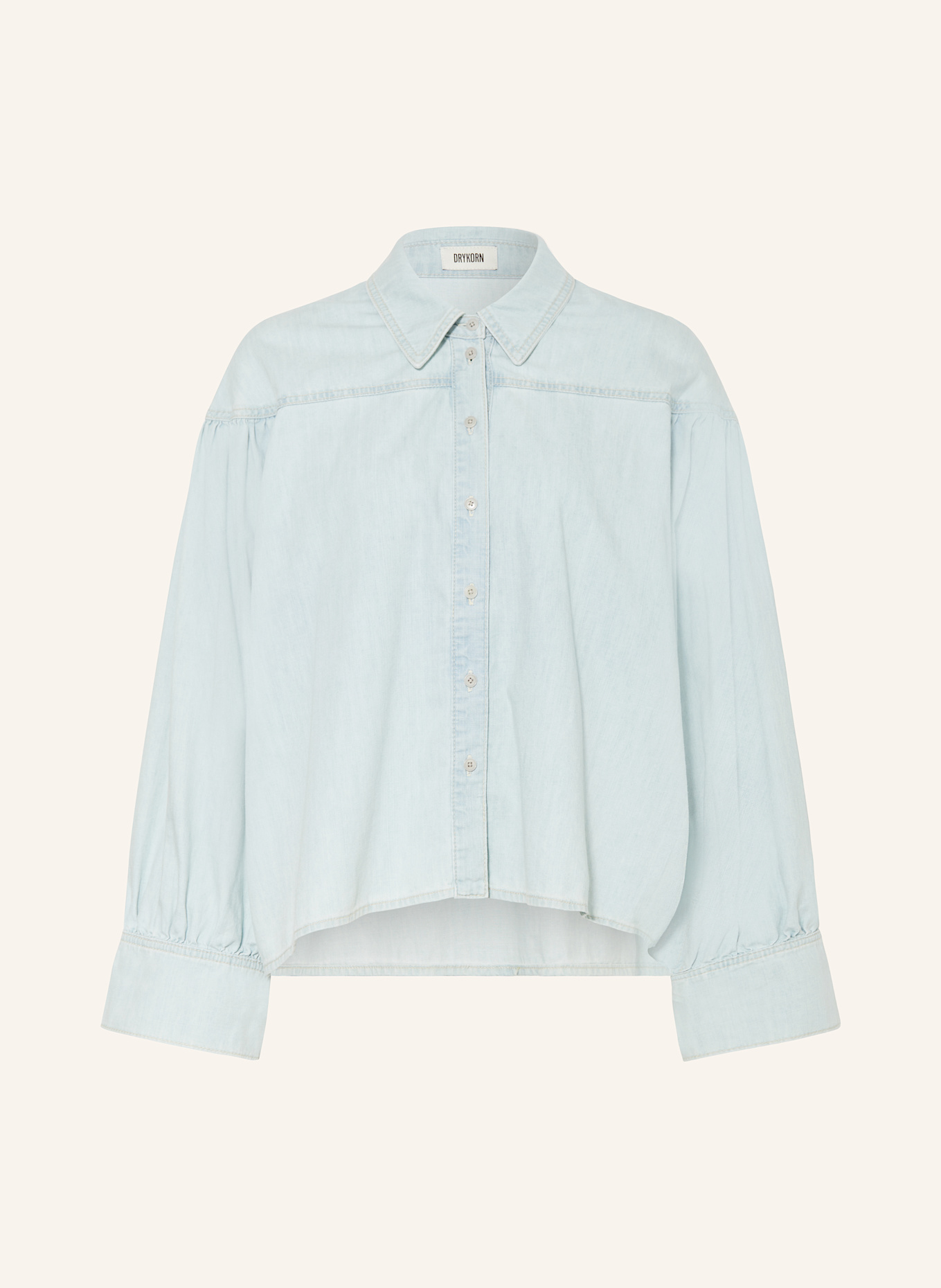 DRYKORN Košilová halenka SELENI: TMAVĚ MODRÁ