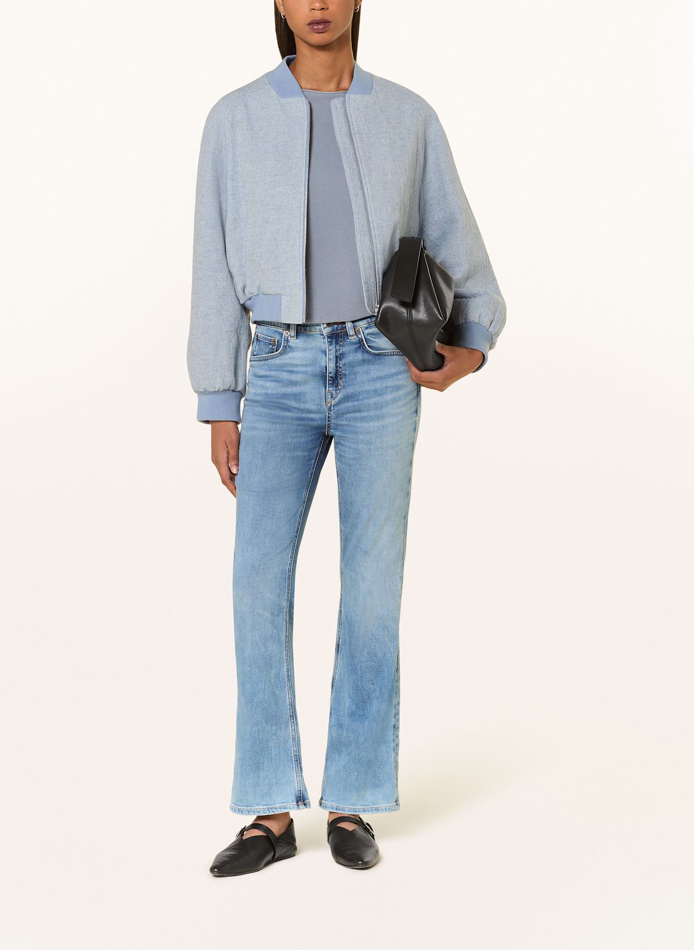 DRYKORN Bootcut džíny DULY: 3500 BLAU