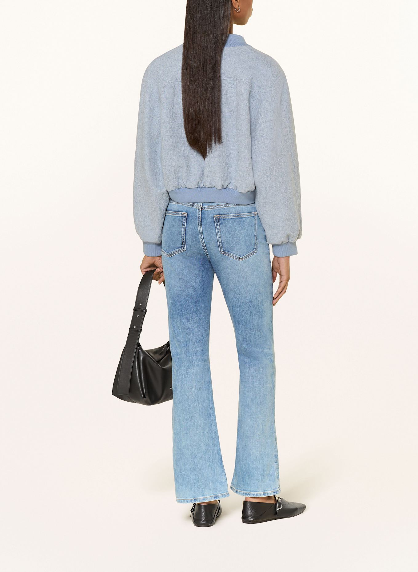 DRYKORN Bootcut džíny DULY: 3500 BLAU