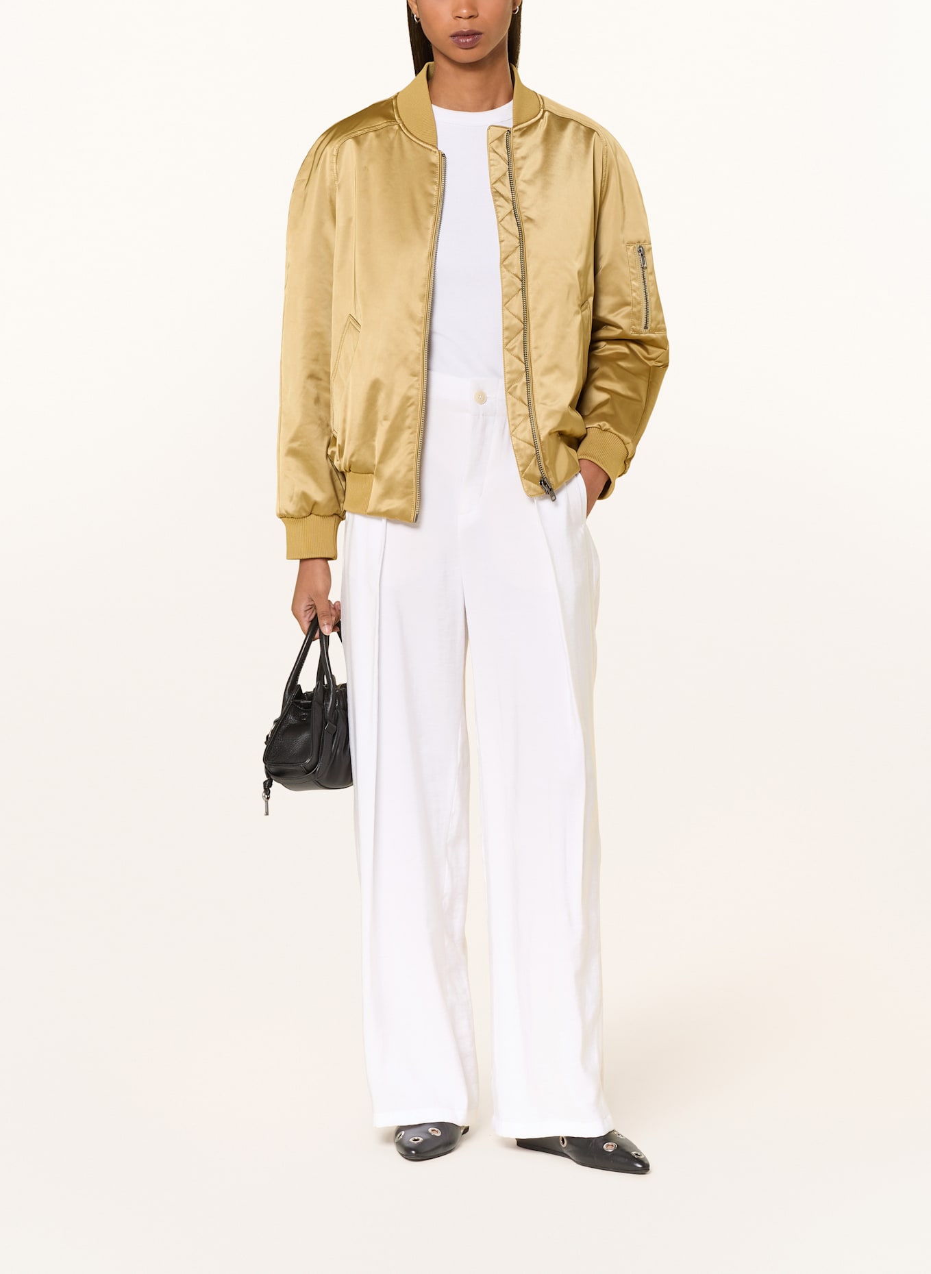 DRYKORN THREW trousers: ECRU