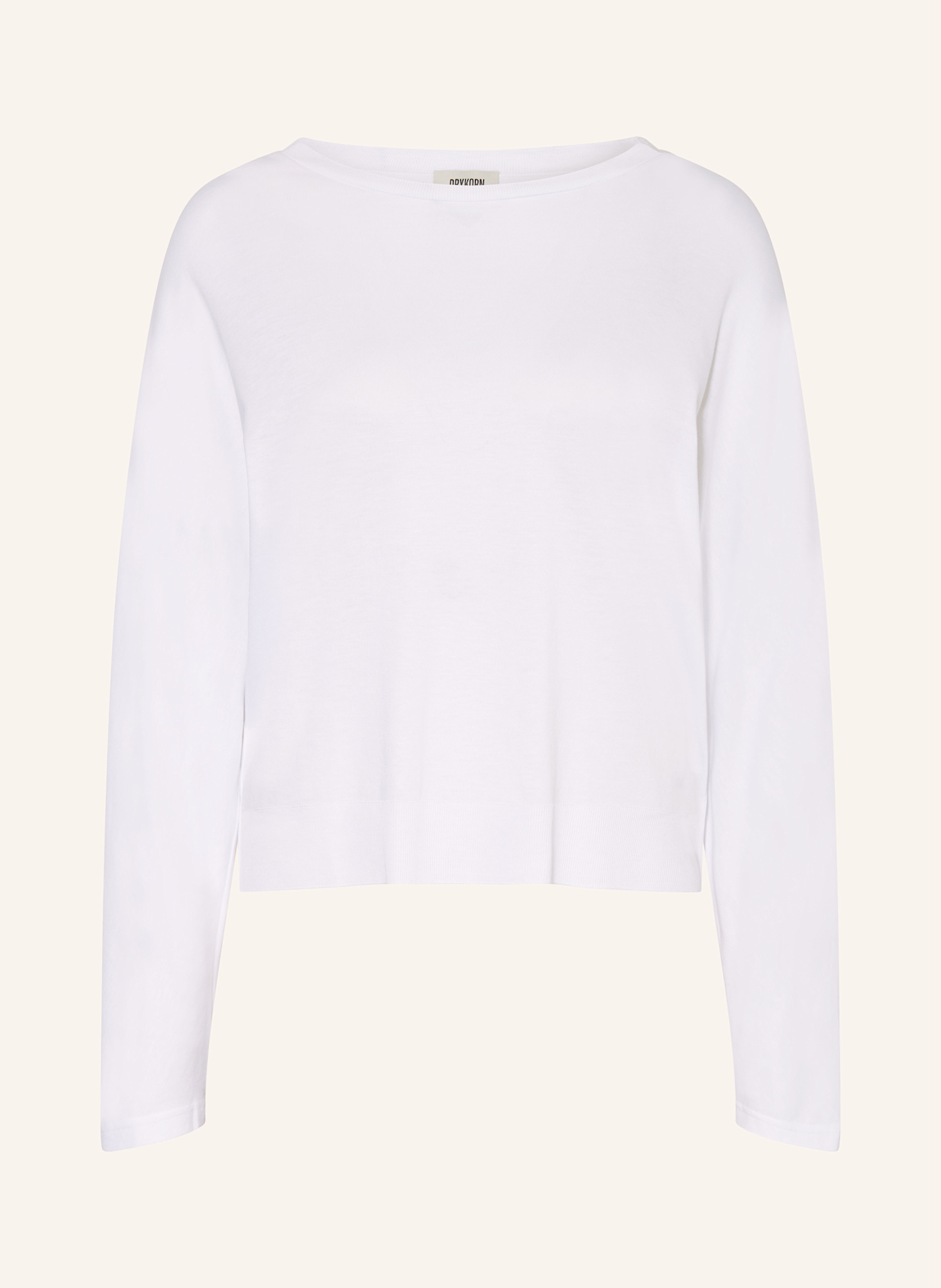 DRYKORN Long sleeve shirt SOMEJA: WHITE