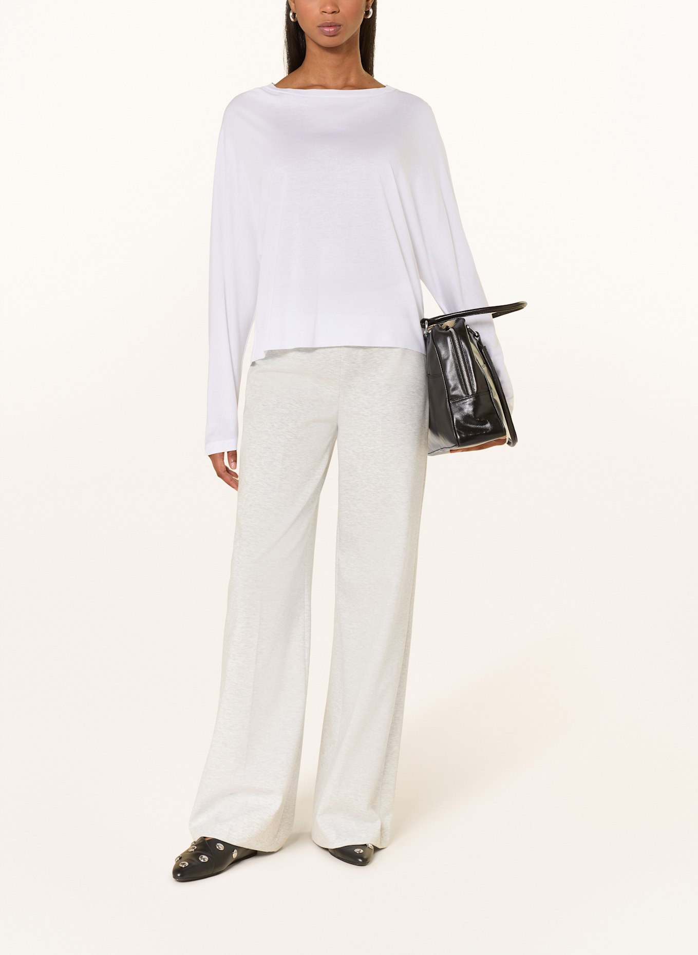 DRYKORN Long sleeve shirt SOMEJA: WHITE