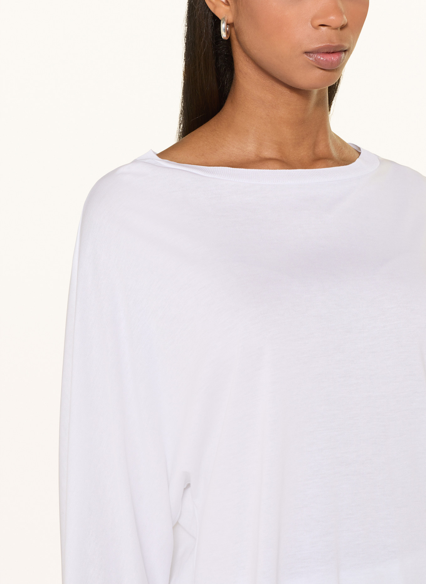 DRYKORN Long sleeve shirt SOMEJA: WHITE