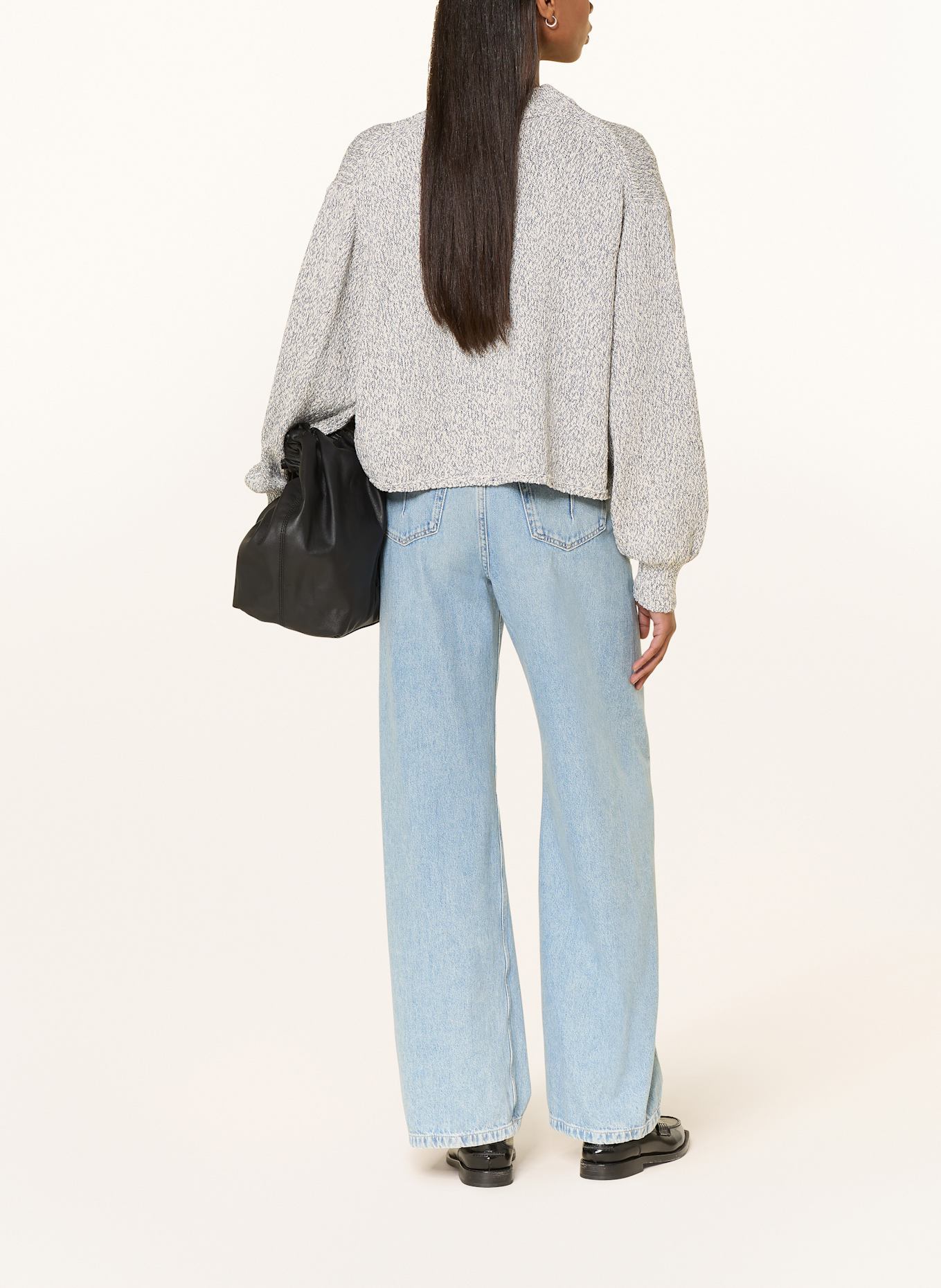 DRYKORN Sweater RANYA: BLUE / WHITE