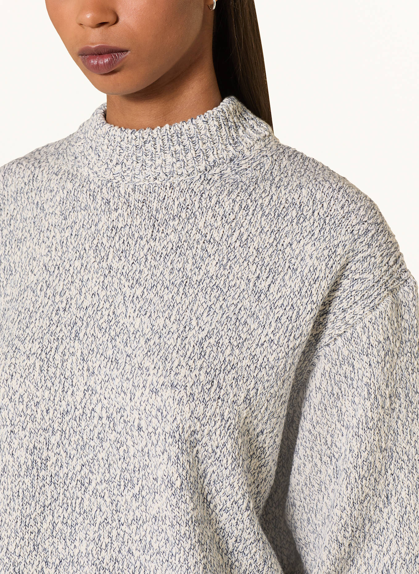 DRYKORN Sweater RANYA: BLUE / WHITE