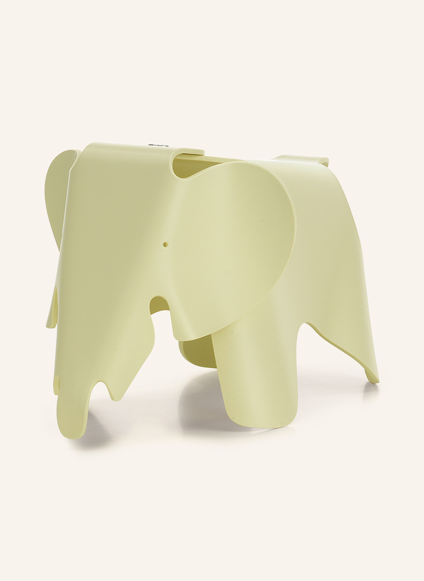 vitra Figurine décorative EAMES ELEPHANT SMALL: JAUNE CLAIR