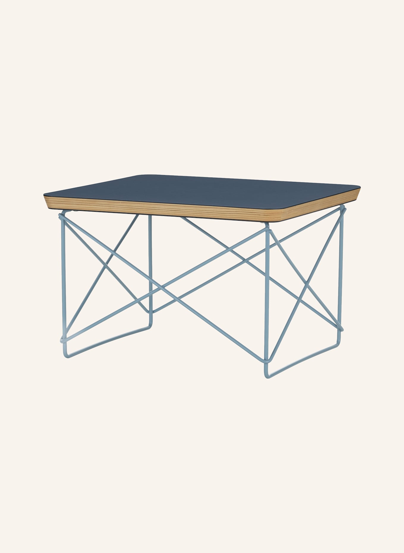 vitra Beistelltisch OCCASIONAL TABLE LTR: BLAUGRAU