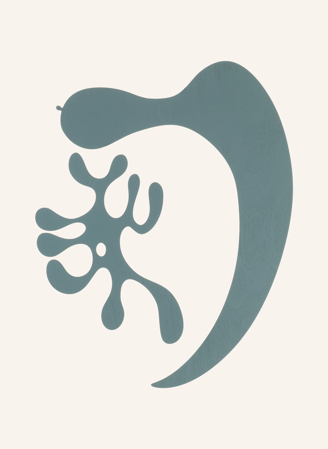 vitra Kolotoč nad postýlku PLYWOOD MODEL AL: ČERNOŠEDÁ