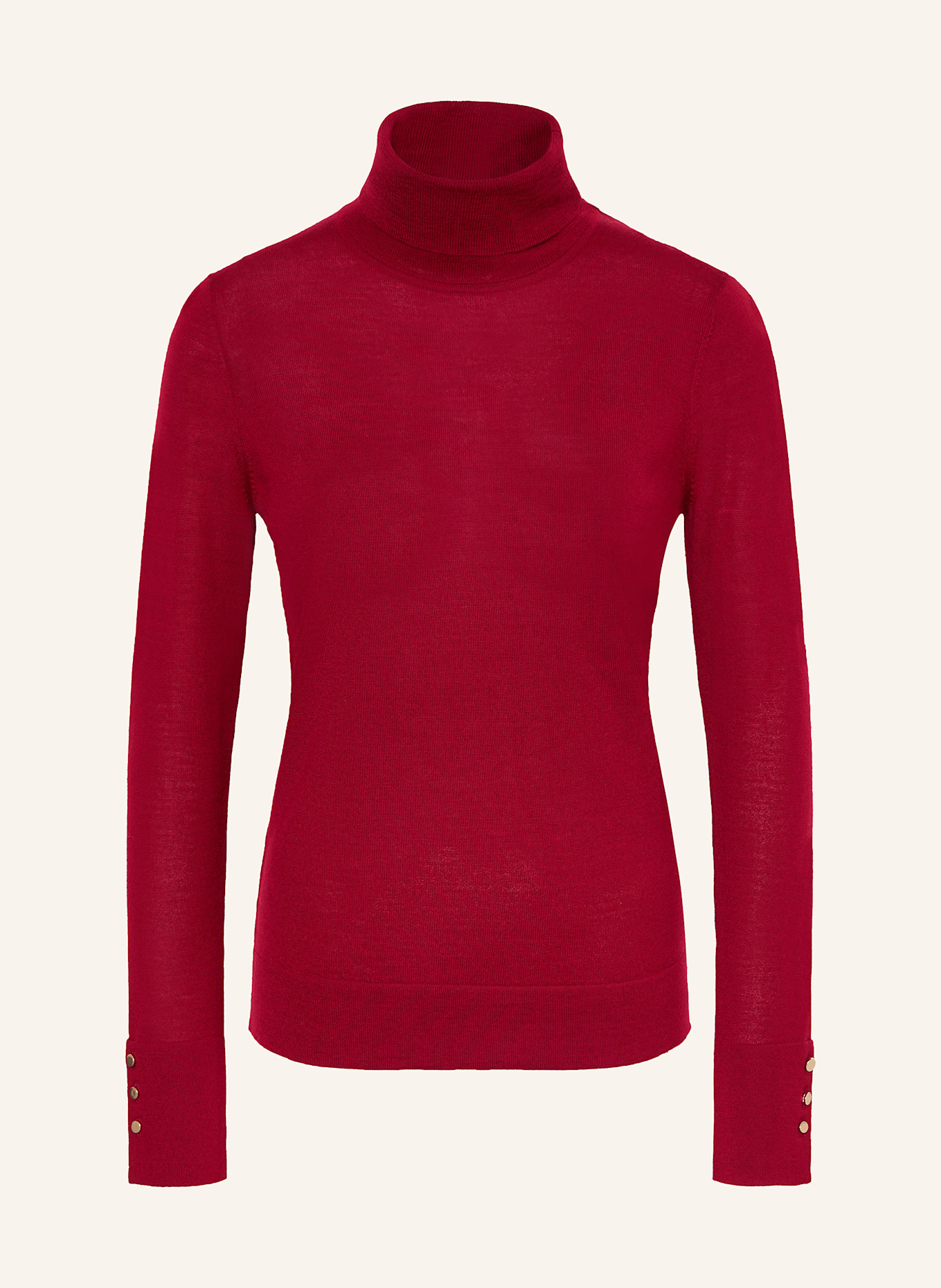 HOBBS Rollkragenpullover LARA: DUNKELROT