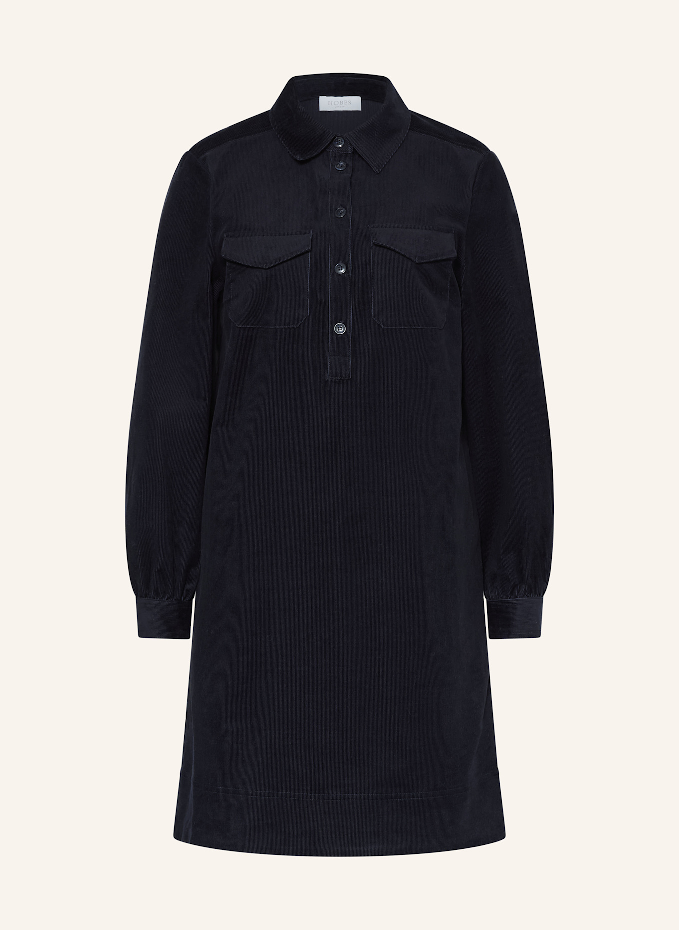 HOBBS Cordkleid LENA: DUNKELBLAU