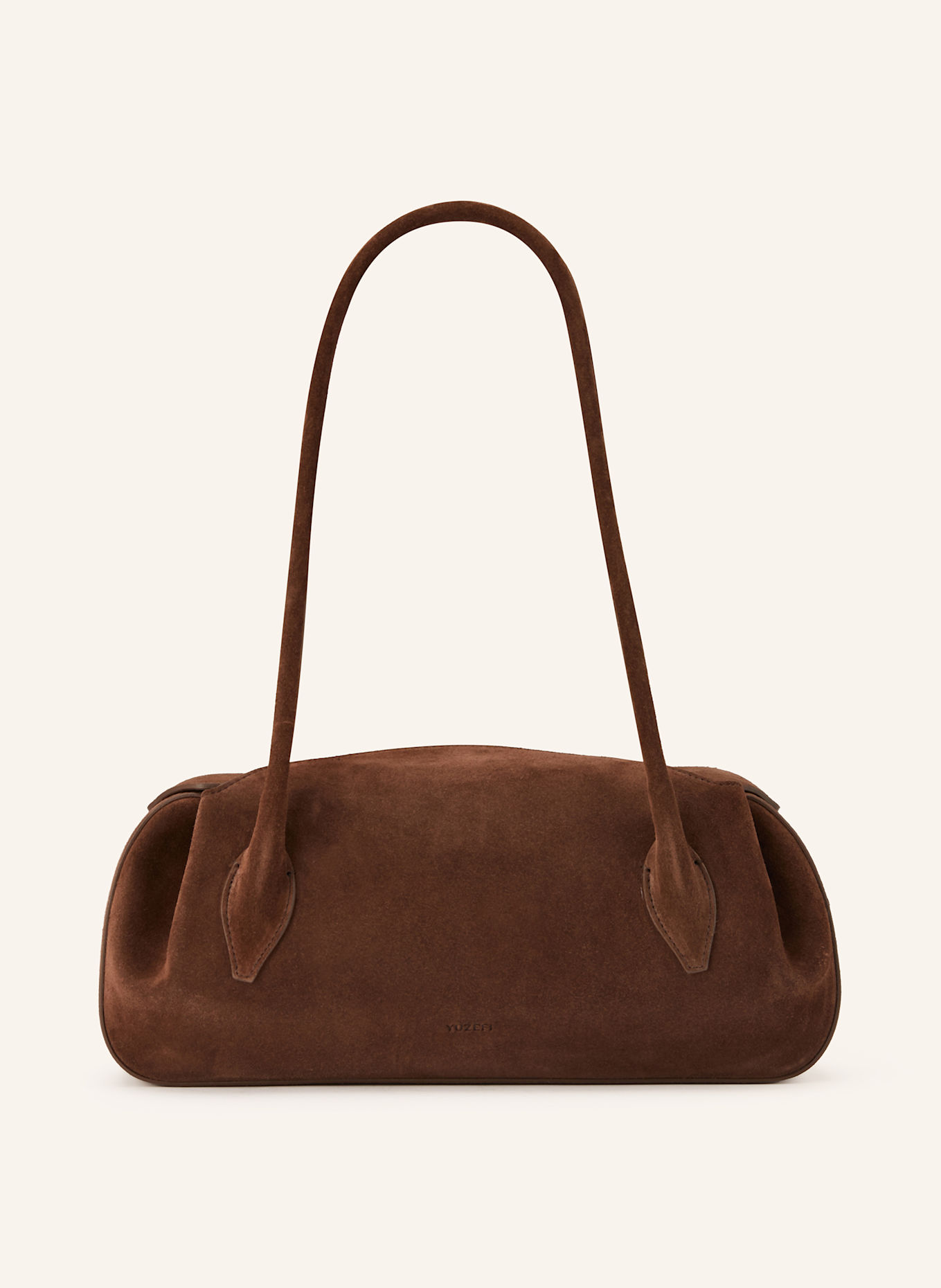 YUZEFI Schultertasche OYSTER: DUNKELBRAUN