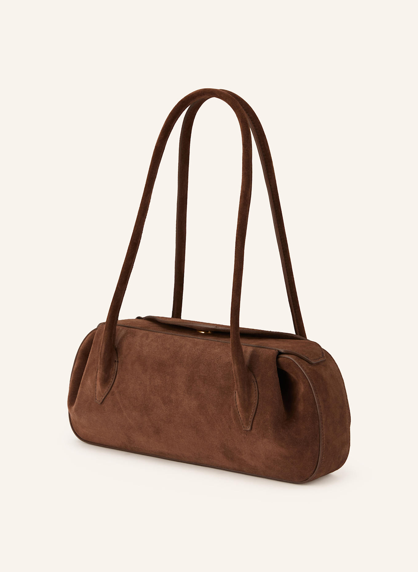 YUZEFI Schultertasche OYSTER: DUNKELBRAUN