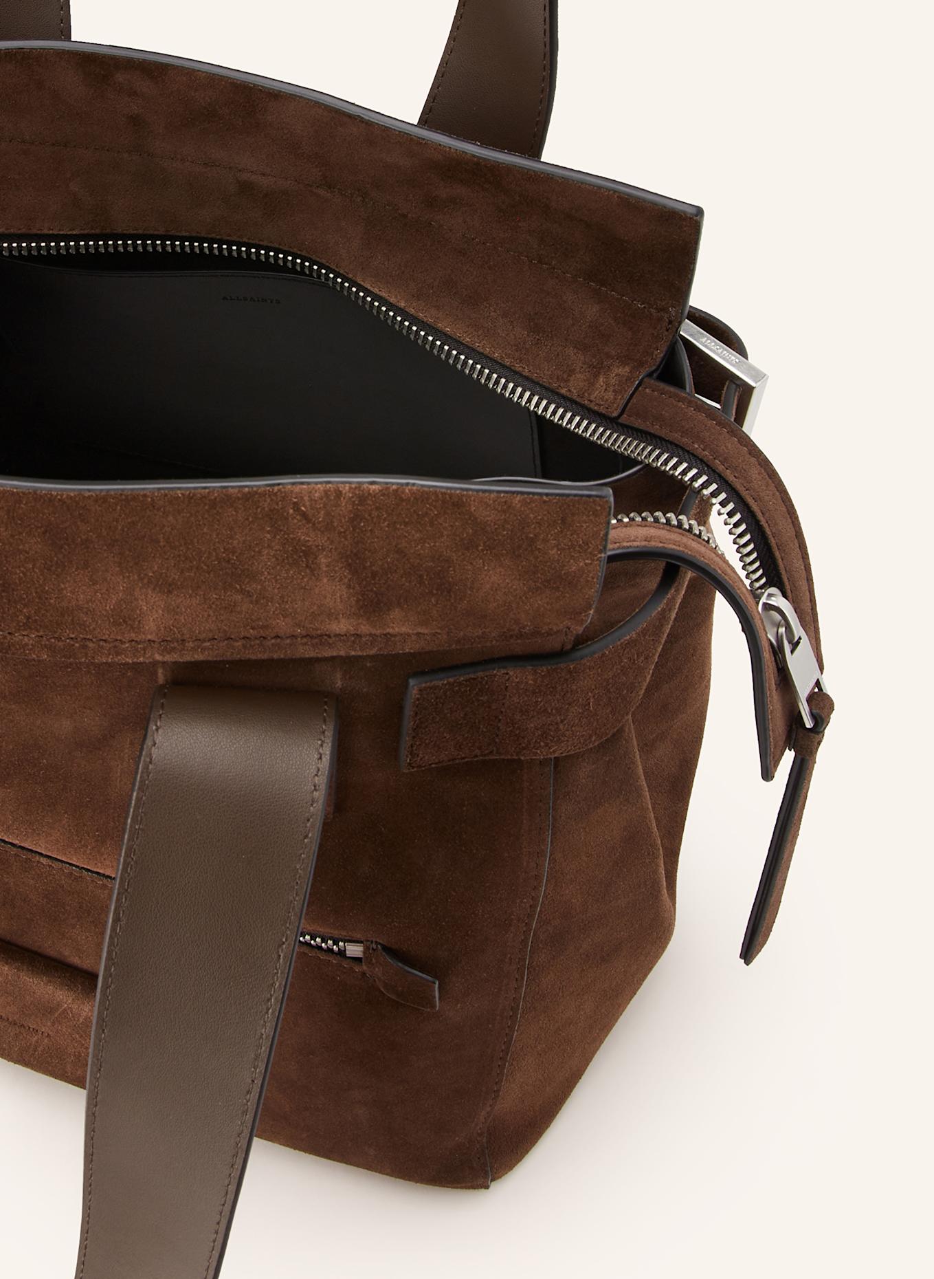 ALLSAINTS Handtasche: DUNKELBRAUN