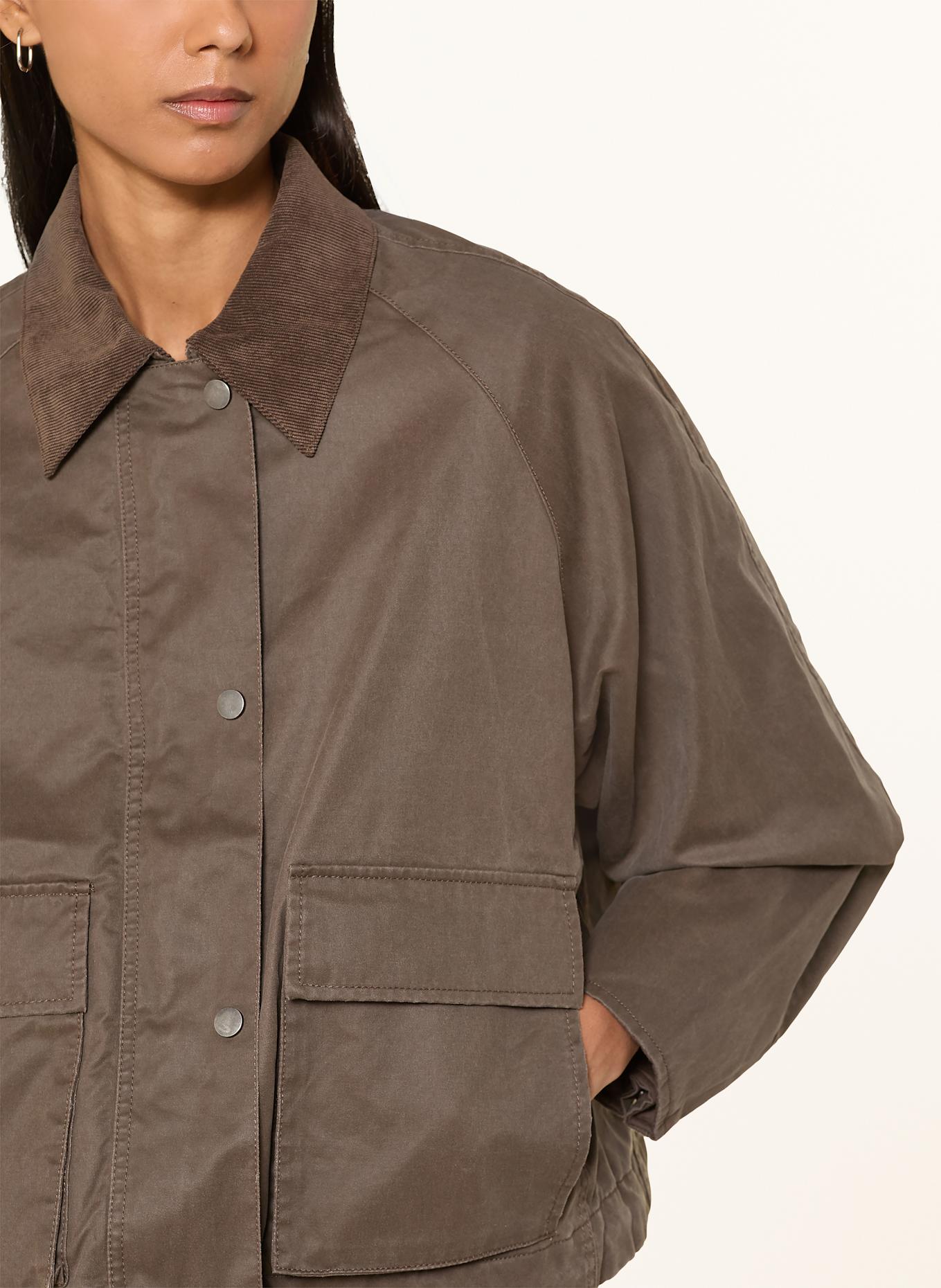 OPUS Fieldjacket HAMINE: BRAUN