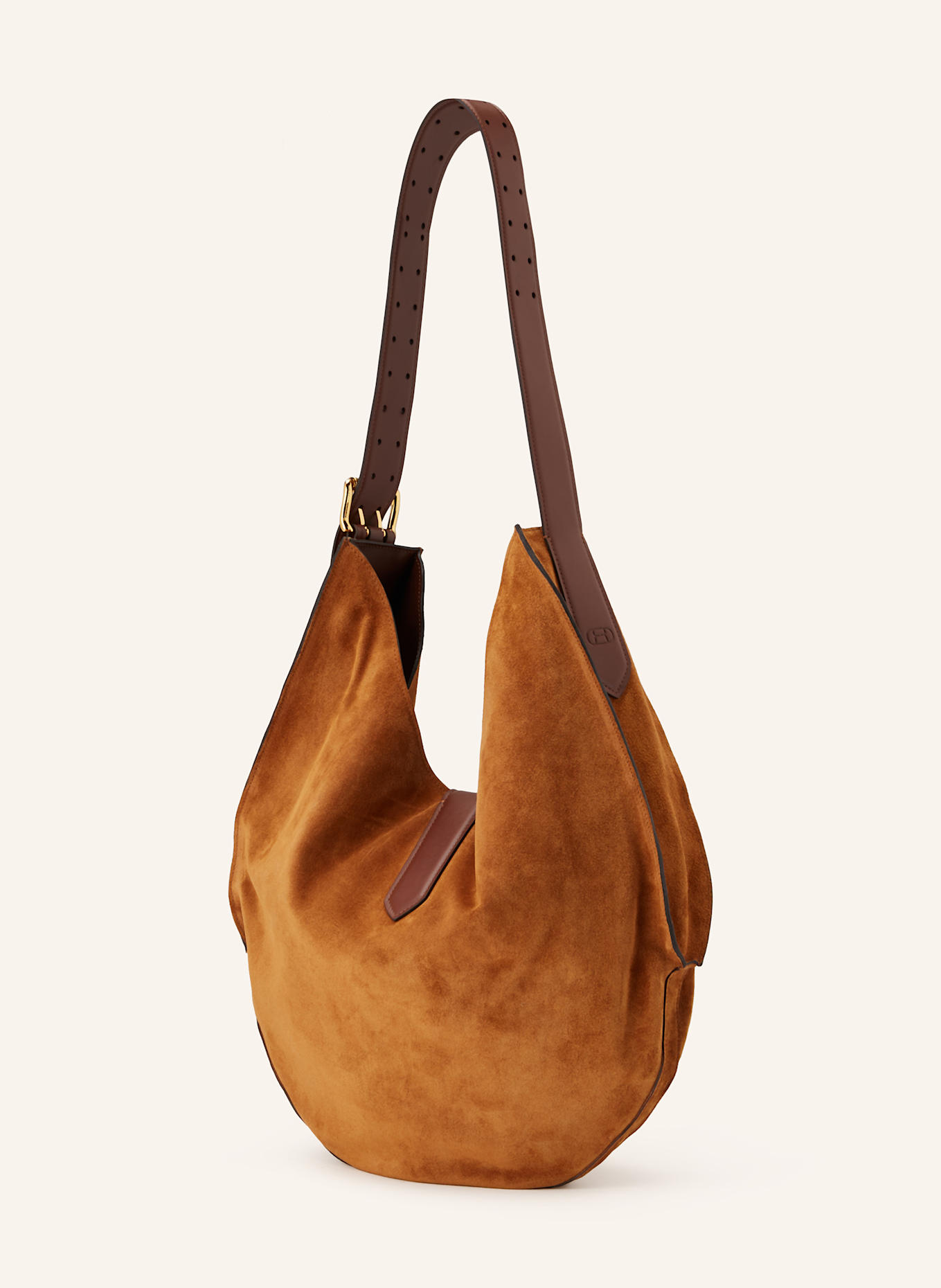 RADICA STUDIO Handtasche SUNSET MAXI: COGNAC/ BRAUN