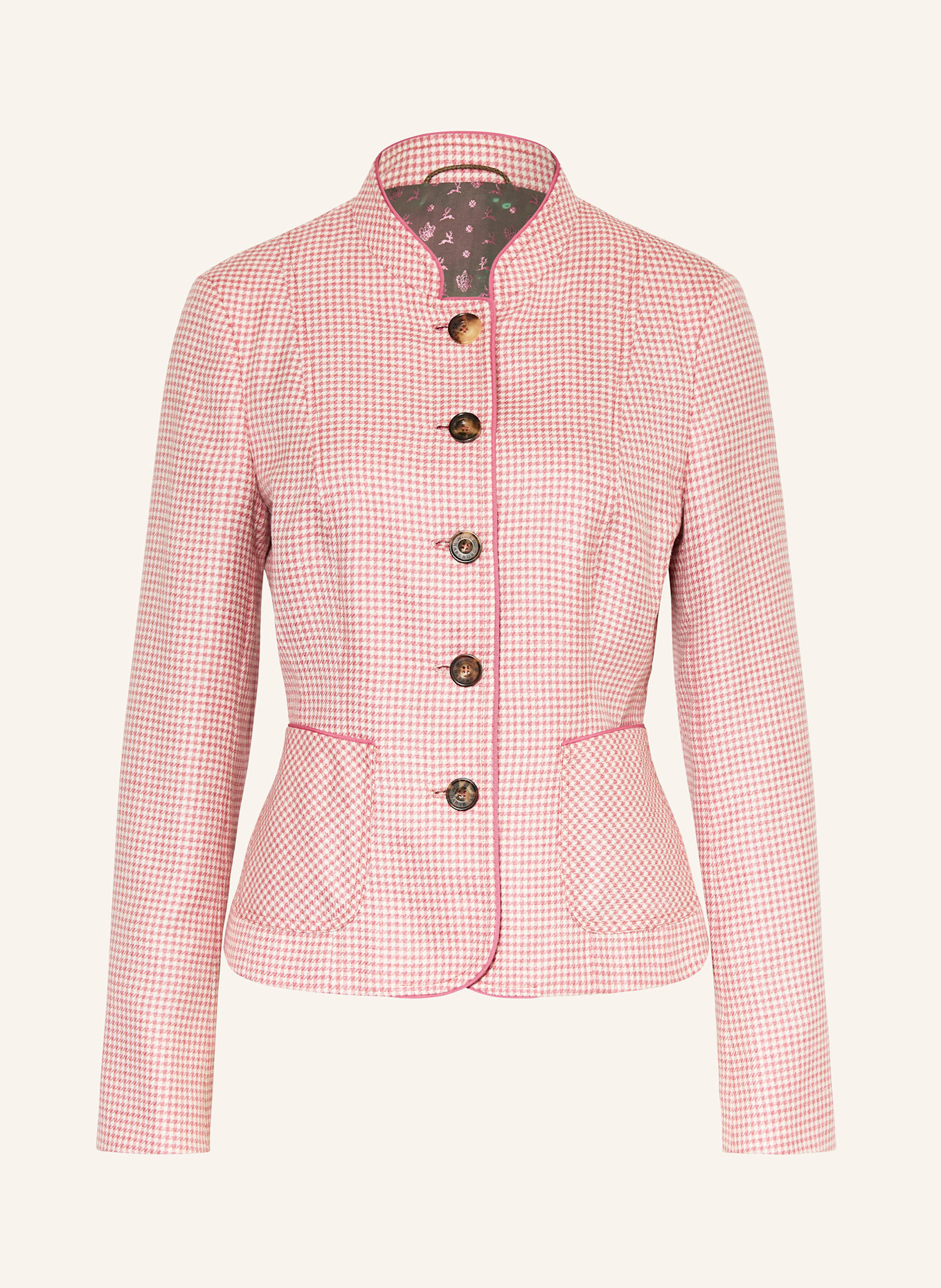 HABSBURG Janker LAINBURG: WHITE / ROSE