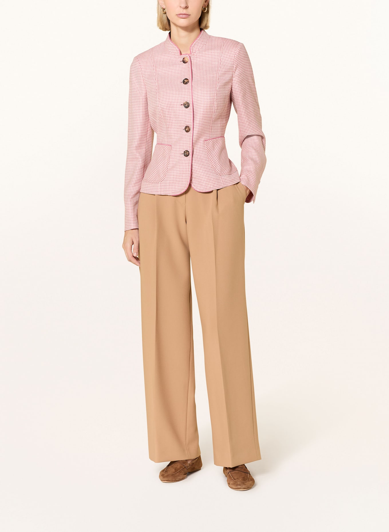 HABSBURG Janker LAINBURG: WHITE / ROSE