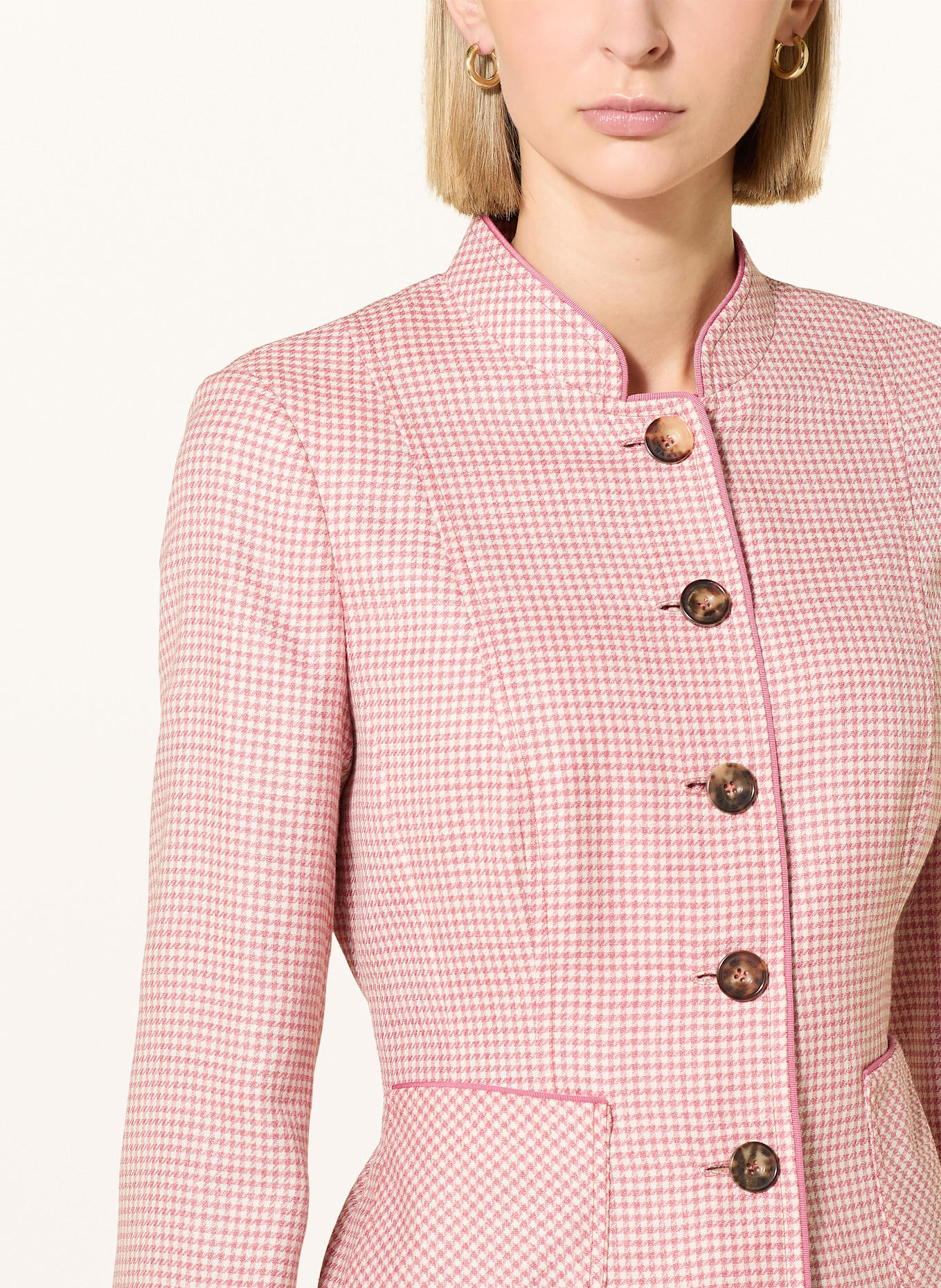 HABSBURG Janker LAINBURG: WHITE / ROSE