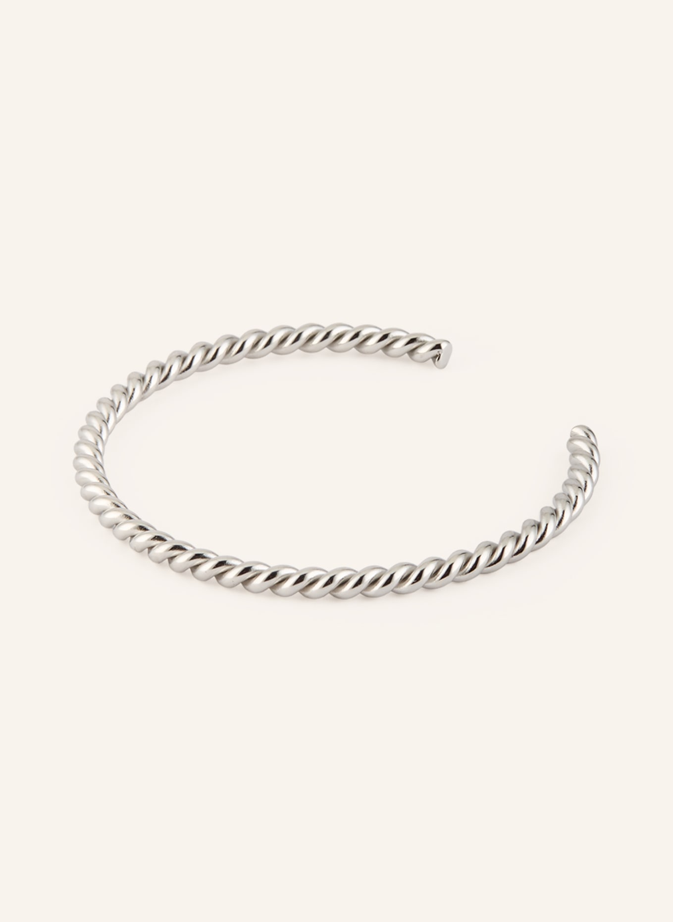 EDBLAD Armreif TWINE: SILBER