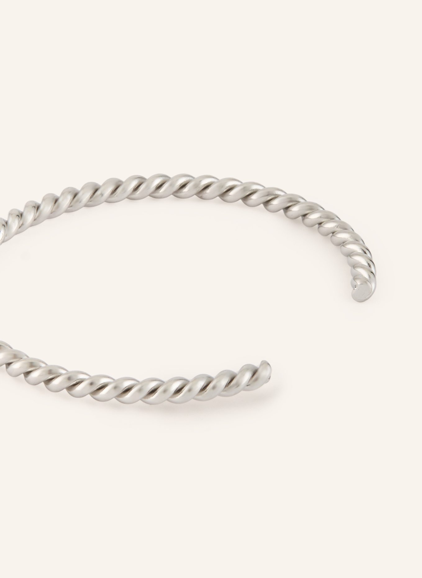 EDBLAD Armreif TWINE: SILBER