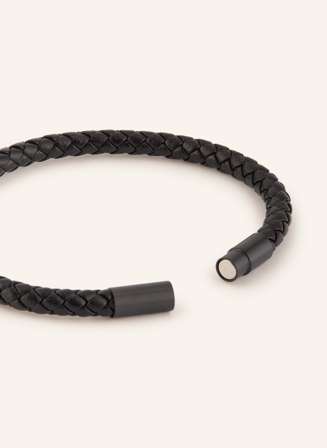 EDBLAD Lederarmband FRANKY: SCHWARZ