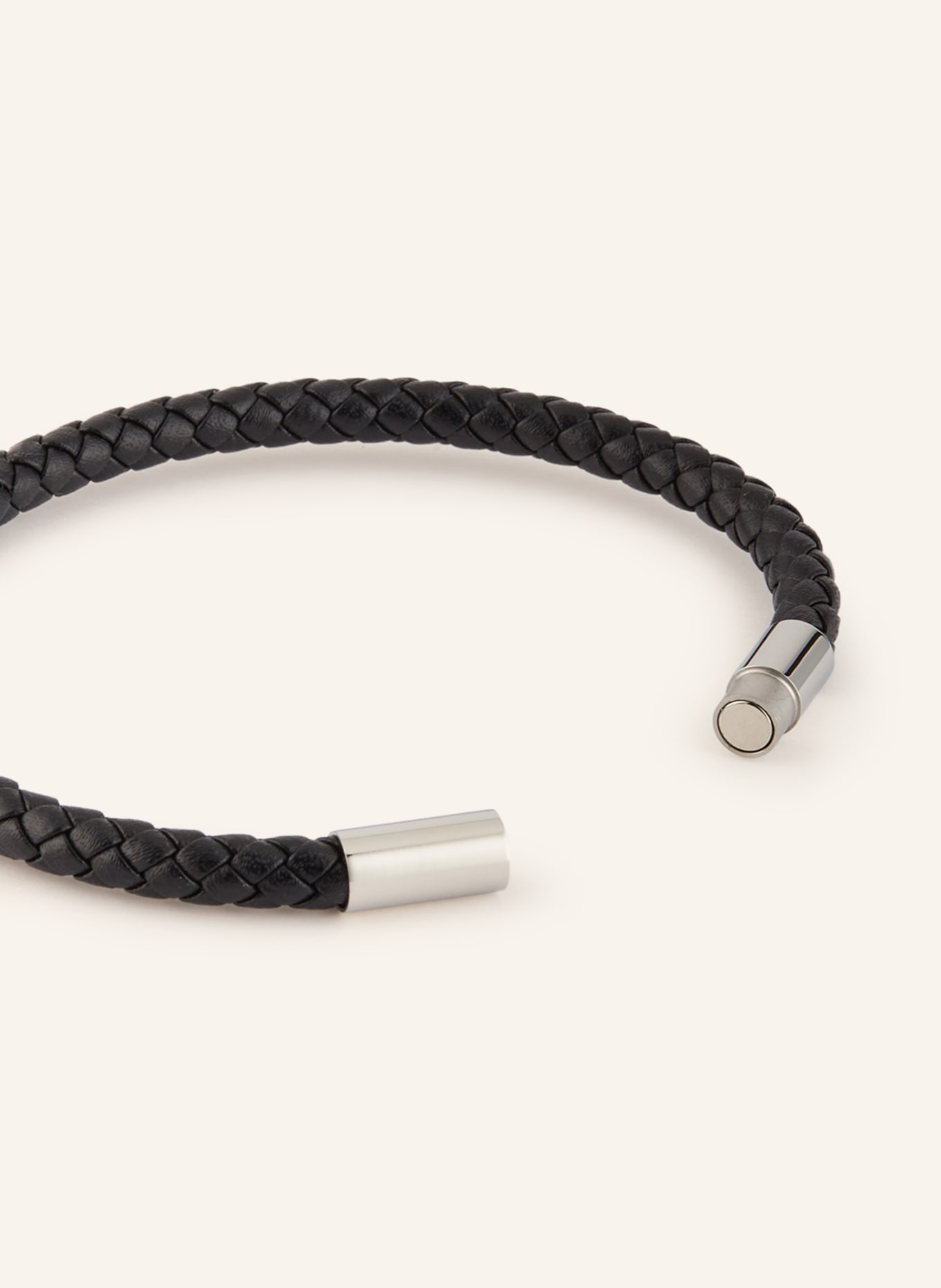 EDBLAD Lederarmband FRANKY: SCHWARZ