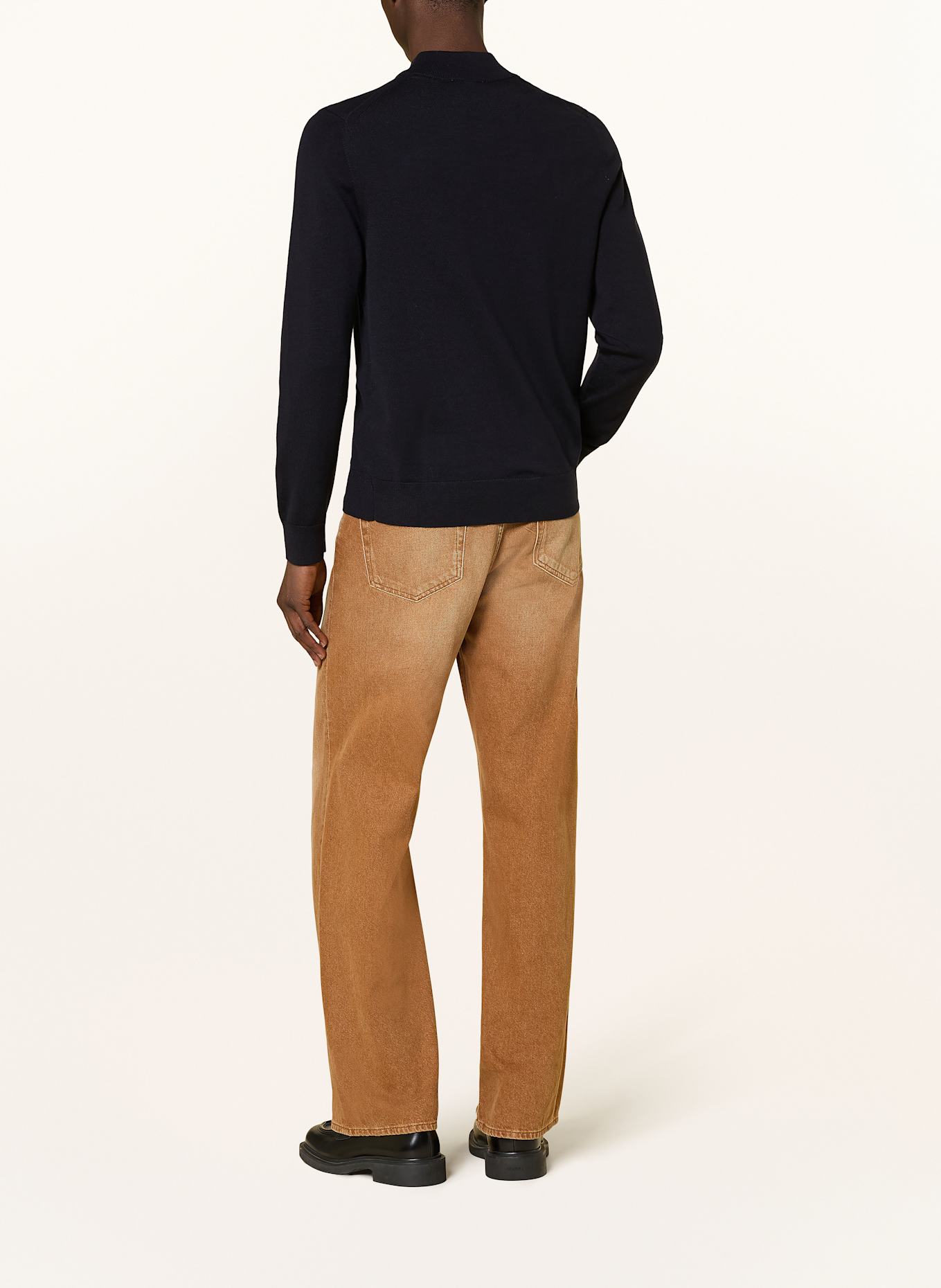 SANDRO Pullover: DUNKELBLAU