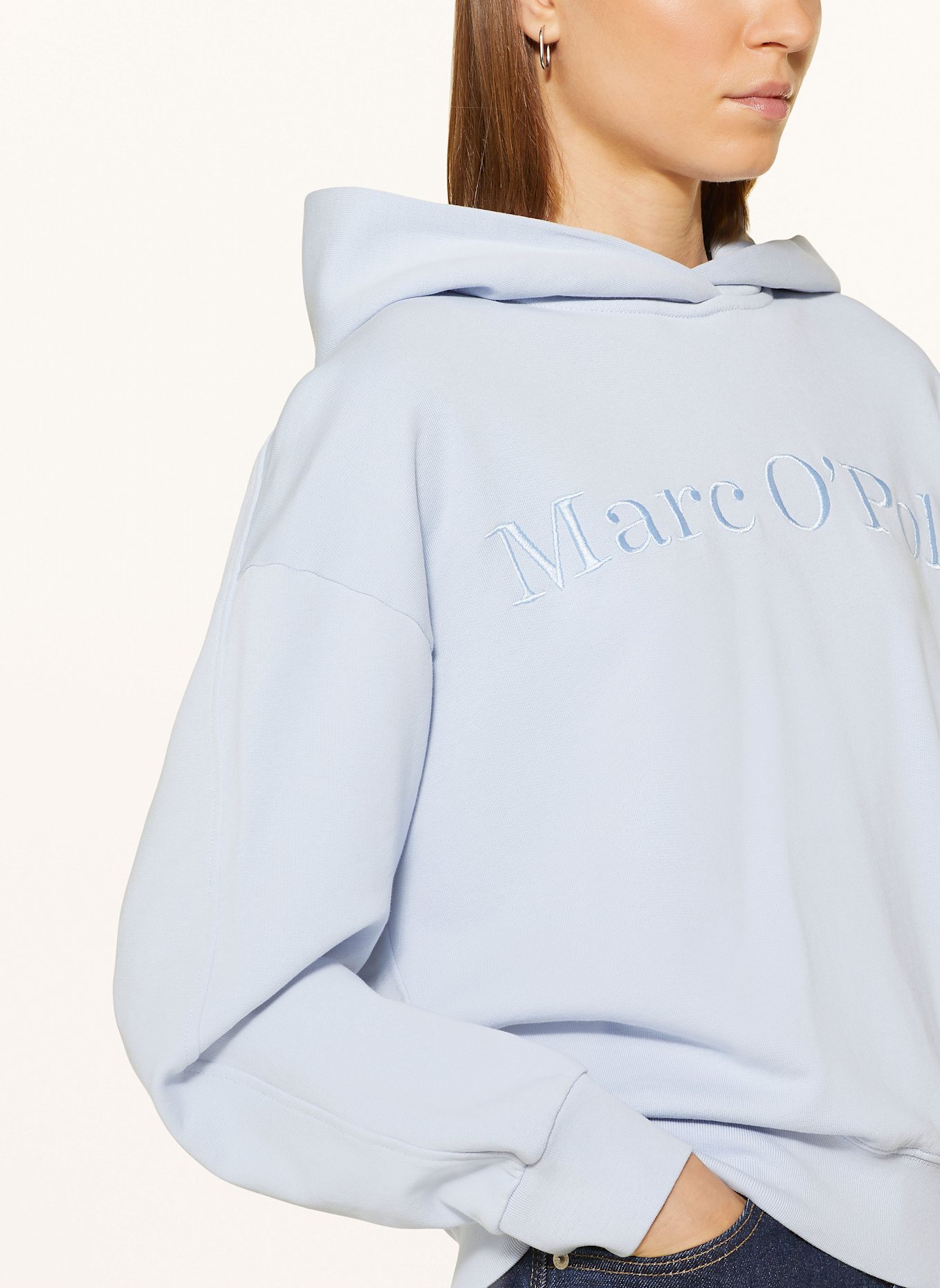 Marc O'Polo Hoodie: HELLBLAU