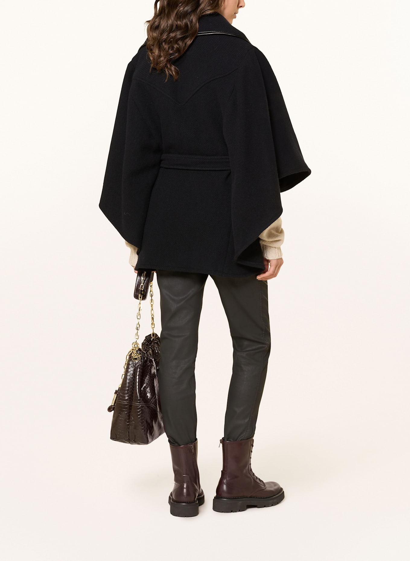 ba&sh 7/8-Hose PEDRO: SCHWARZ