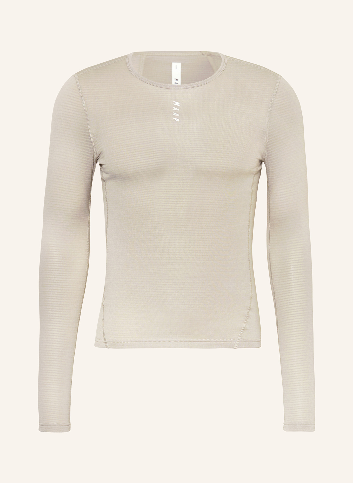 MAAP Funktionswäsche-Shirt THERMAL BASE LAYER: HELLGRAU