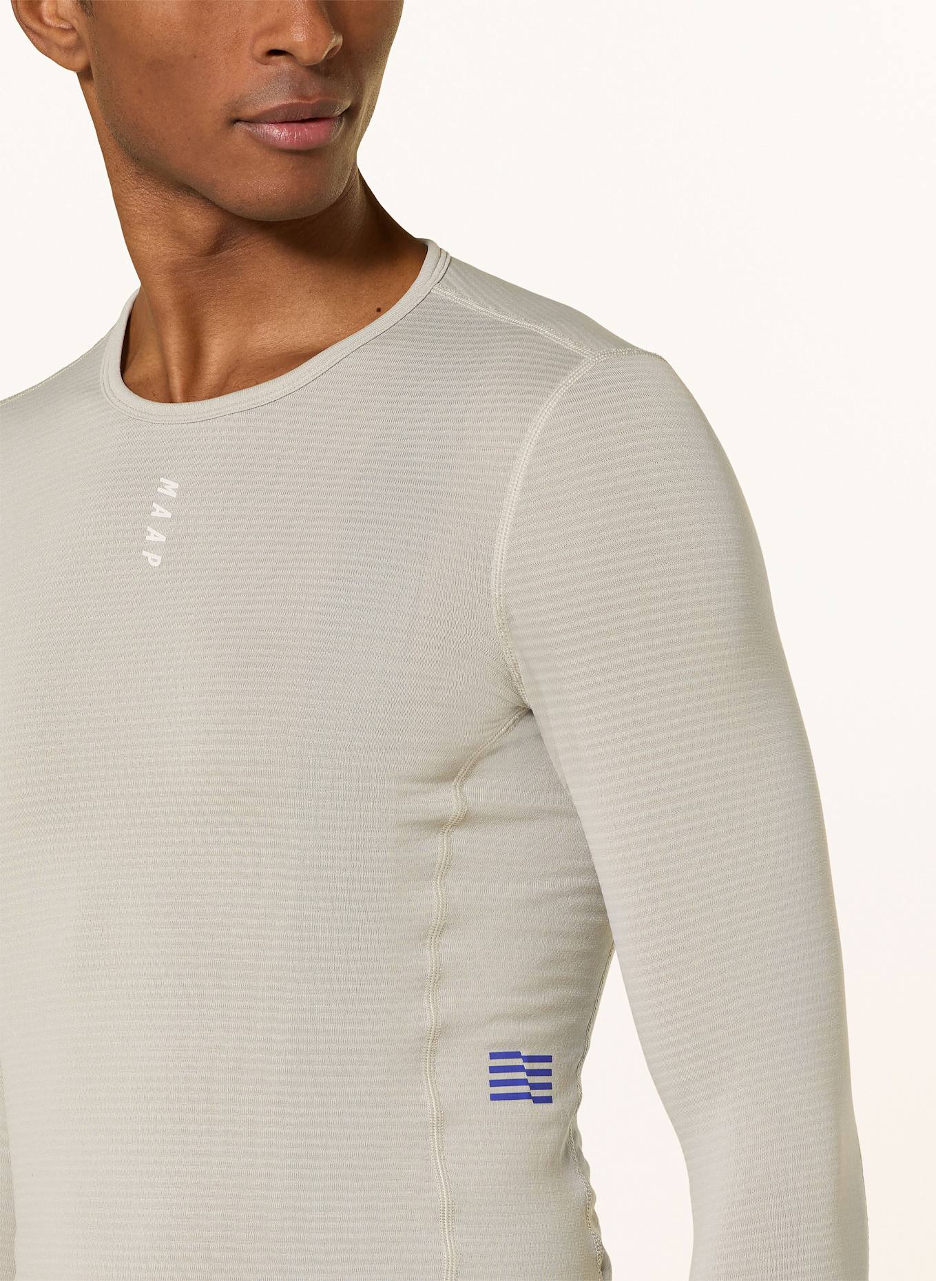 MAAP Funktionswäsche-Shirt THERMAL BASE LAYER: HELLGRAU