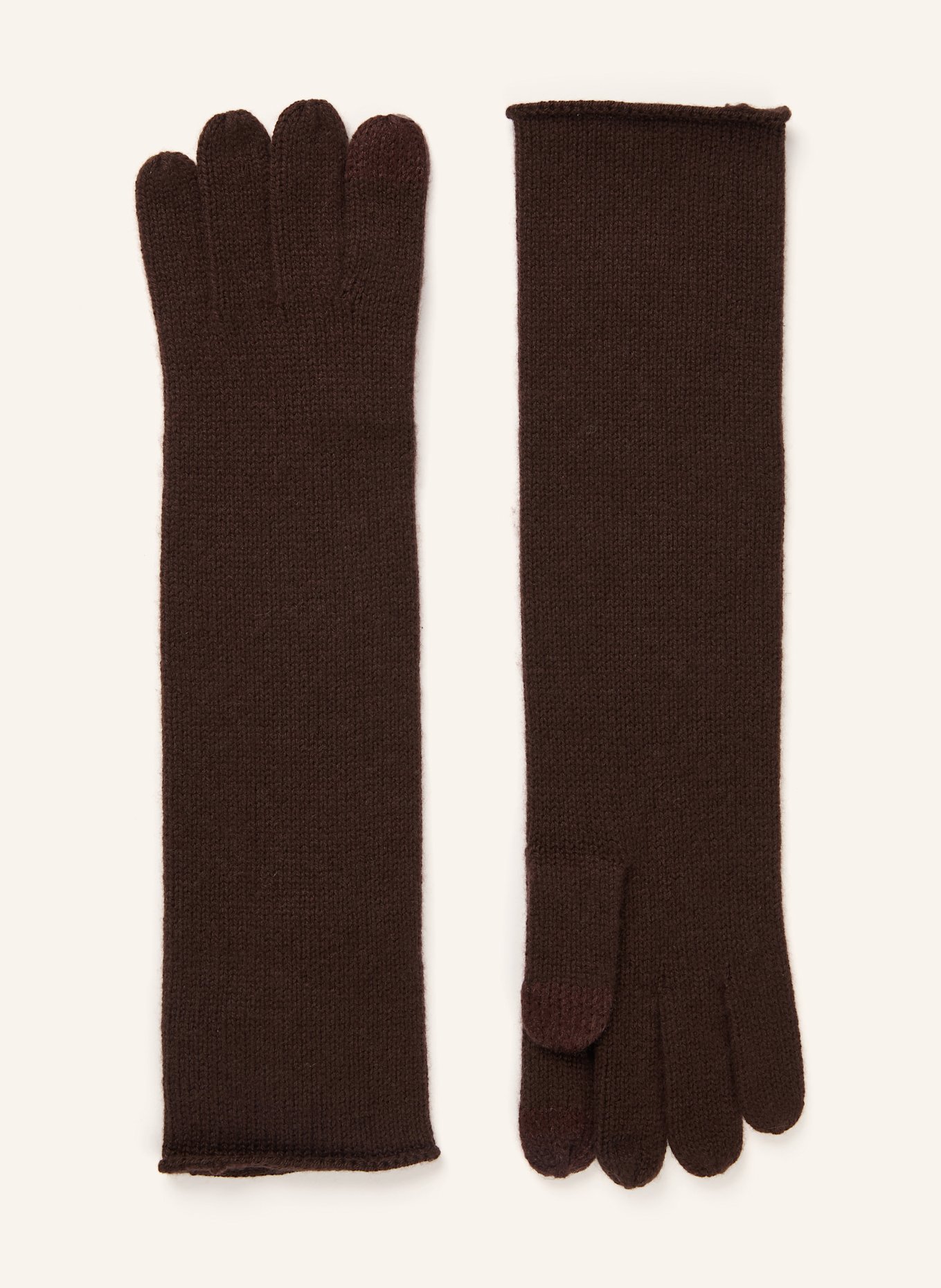 maje Handschuhe: DUNKELBRAUN