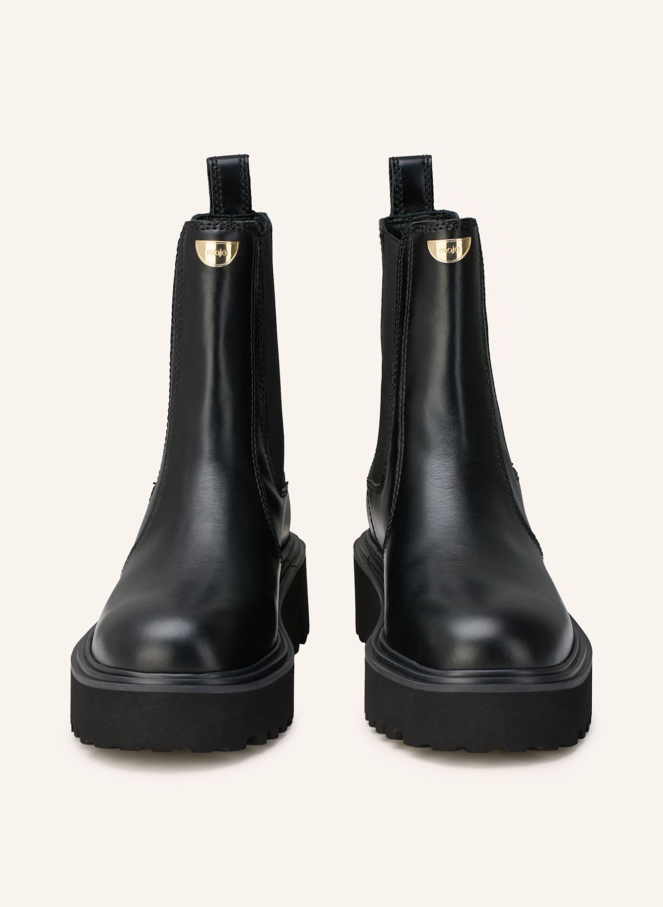 maje Chelsea Boots: SCHWARZ
