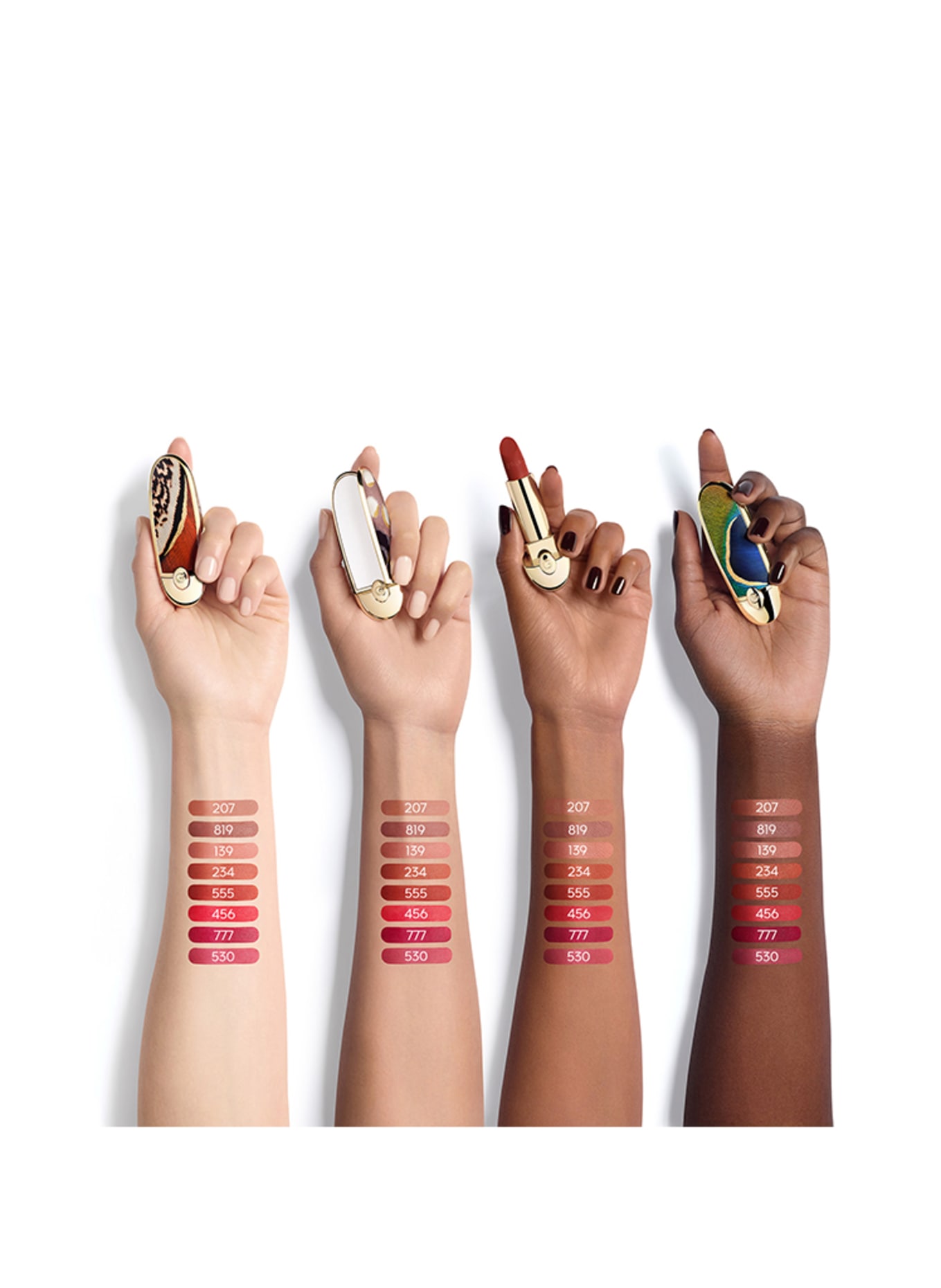 GUERLAIN ROUGE G REFILL: 819 LE BRUN CAJOU – VELVET