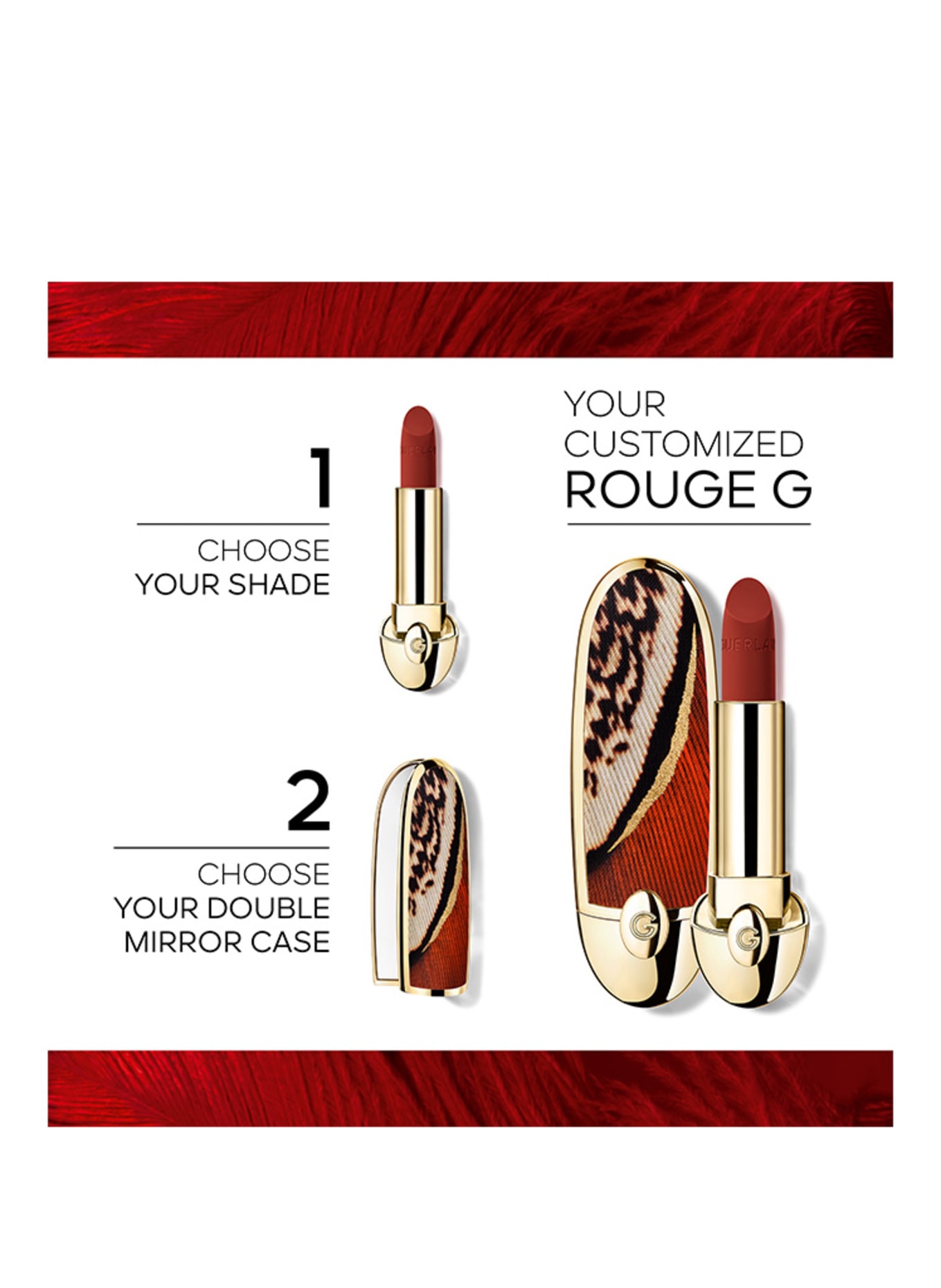 GUERLAIN ROUGE G REFILL: 234 L’ORANGE SIENNE – VELVET