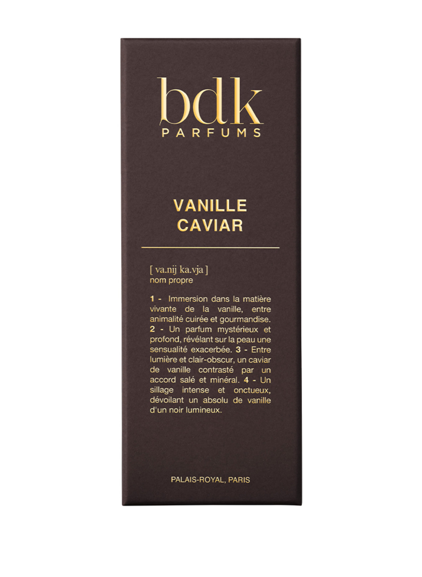 bdk Parfums VANILLE CAVIAR