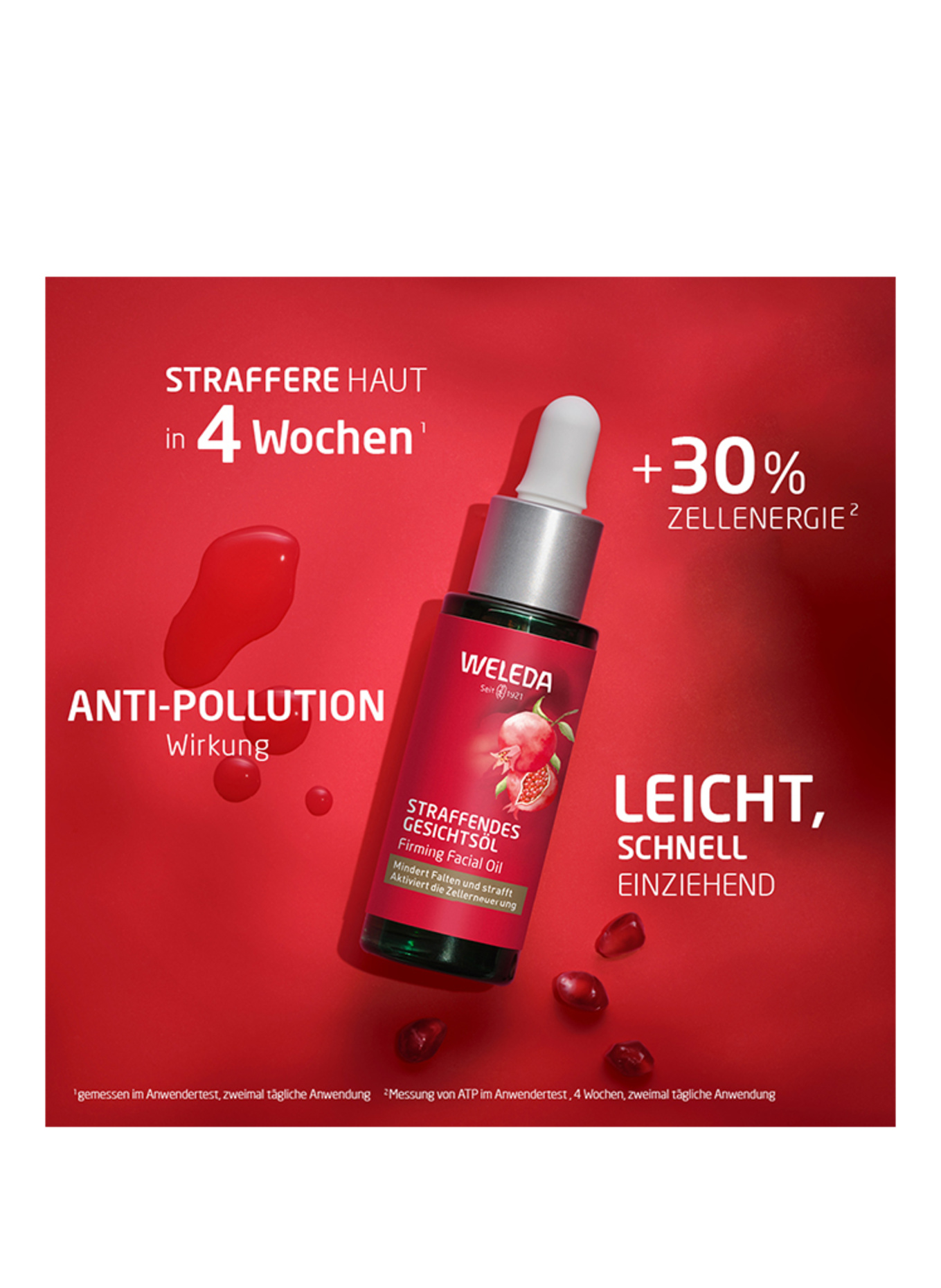 WELEDA STRAFFENDE GEZICHTSOLIE GRANATAPPEL