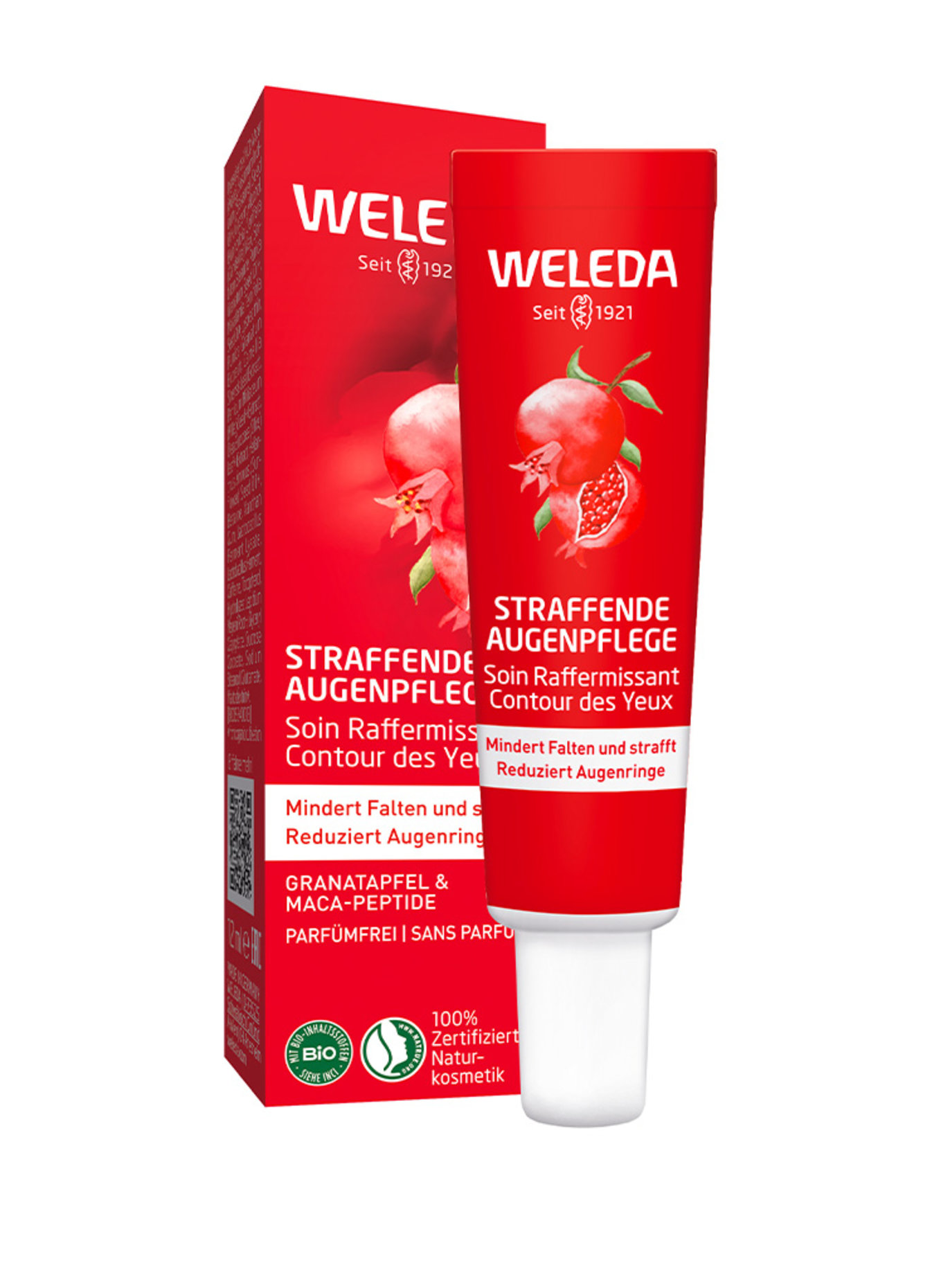 WELEDA STRAFFENDE OOGVERZORGING GRANATAPPEL &amp; MACA-PEPTIDEN